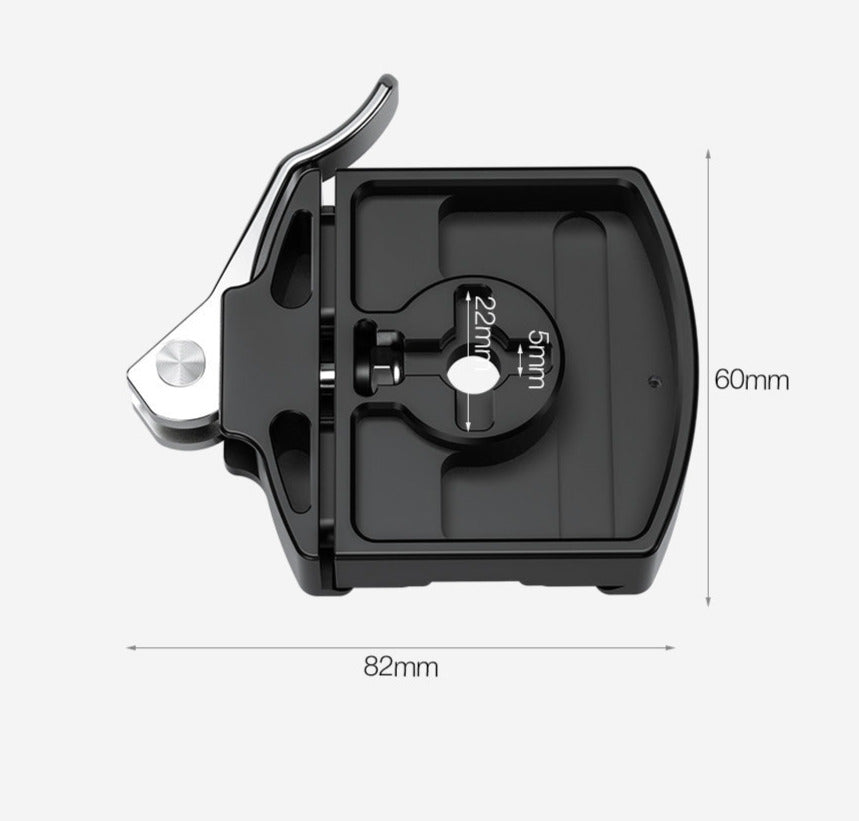 Leofoto G4-LR Four Way Geared Head with Lever Release Clamp | Arca Compatible