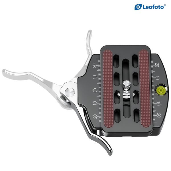 Leofoto LR-60 Lever Release Clamp with QP-70N QR Plate
