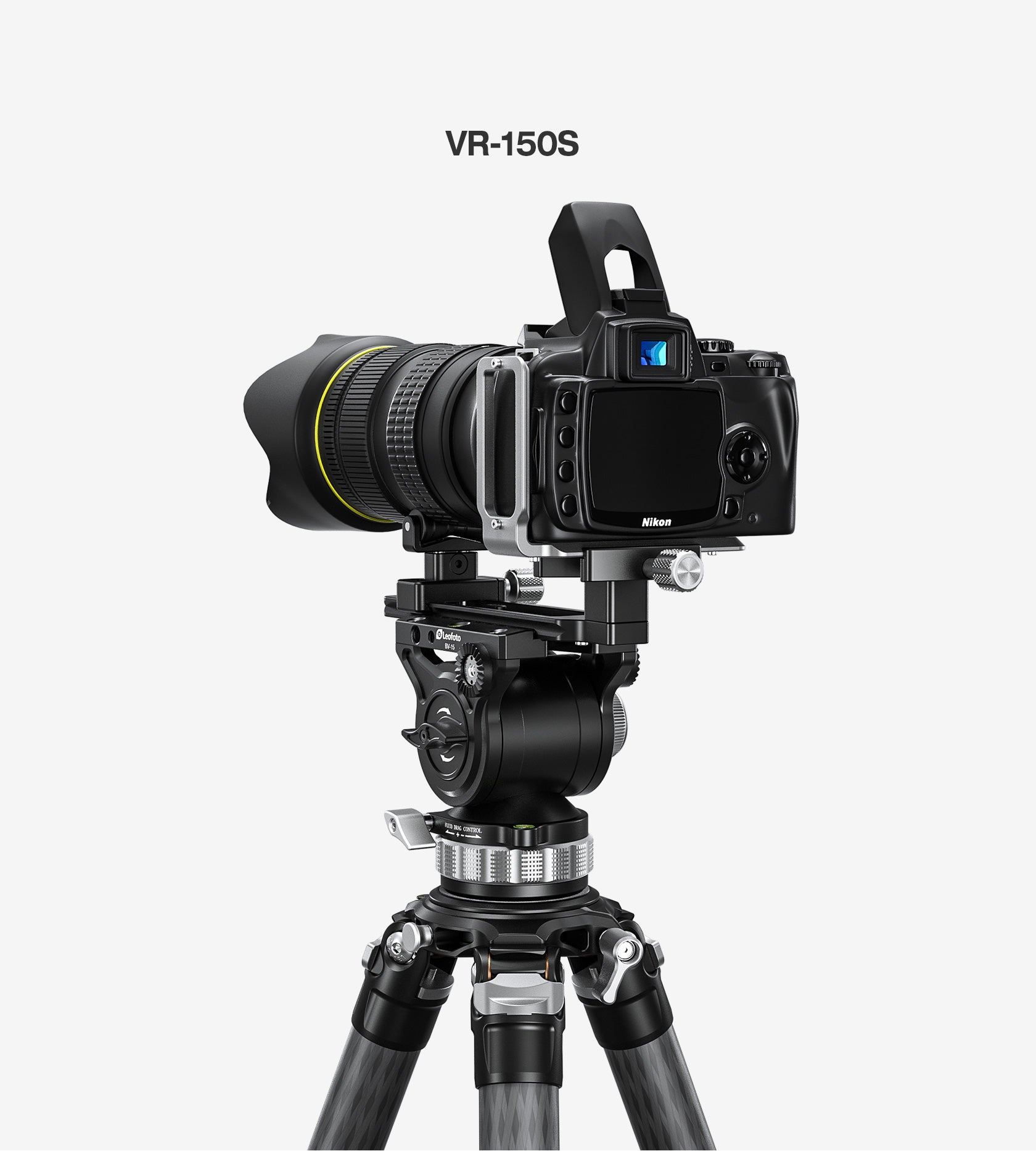 "Open Box" Leofoto VR-150S Updated 195mm Dual Pivot Long Tele Lens Support for Arca