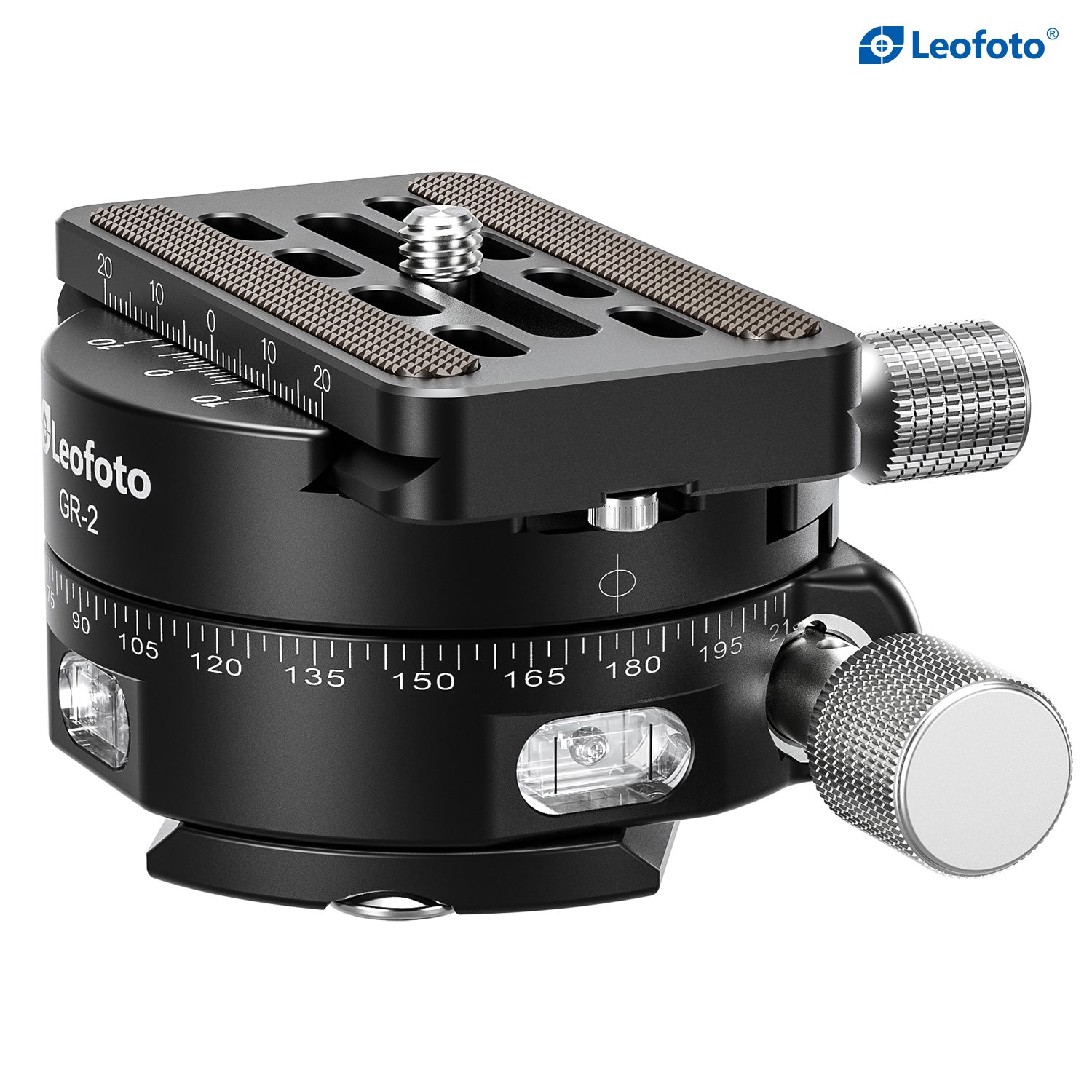 "Open Box" Leofoto GR-2 Geared Panning Adapter | Arca Compatible