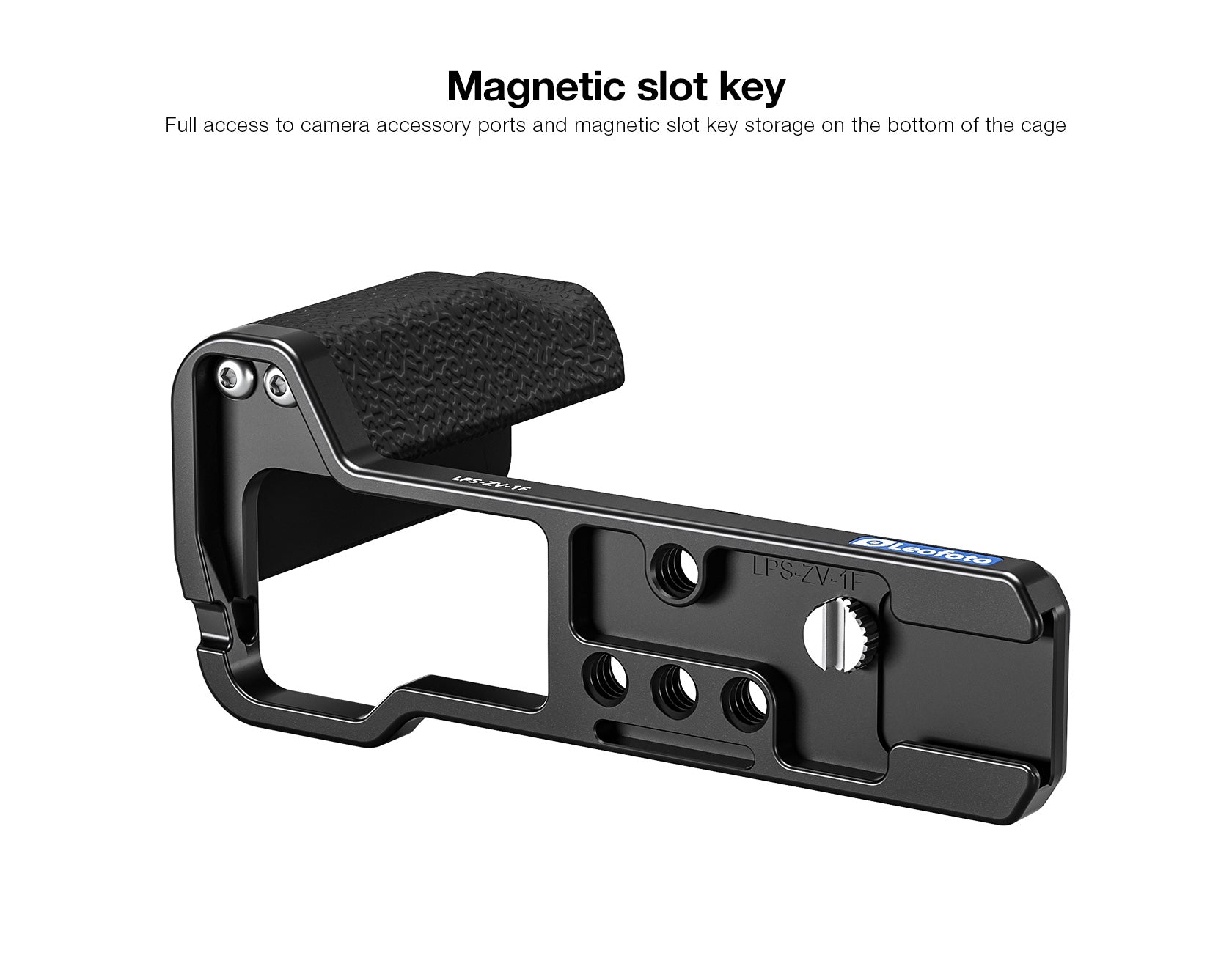 Leofoto LPS-ZV-1F L Plate for Sony ZV-1F Camera | Arca Compatible