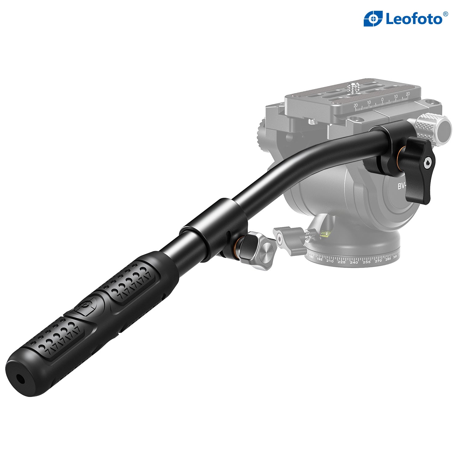 Tête Fluide Mini Leofoto BV-5 Avec Plaque Arca Et Poignée Panoramique