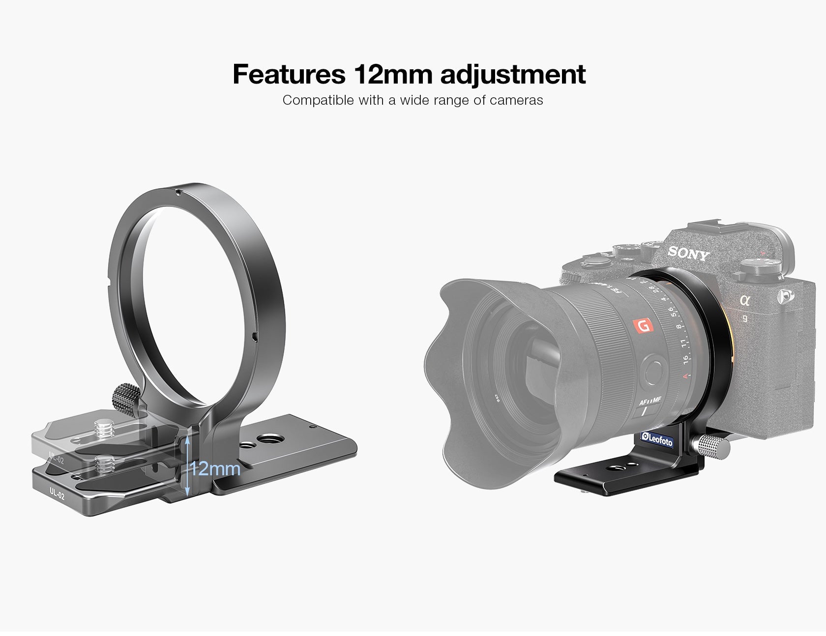 "Open Box" Leofoto UL-02/03 Series Rotating Bracket | ARCA Compatible