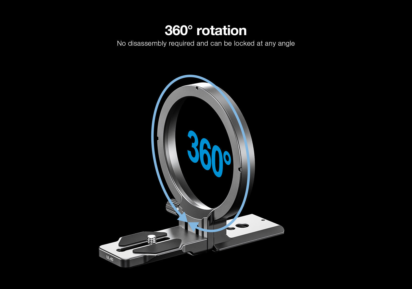 "Open Box" Leofoto UL-02/03 Series Rotating Bracket | ARCA Compatible