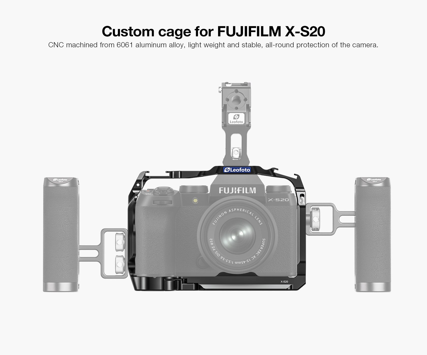 Leofoto X-S20 Camera Cage for Fujifilm X-S20