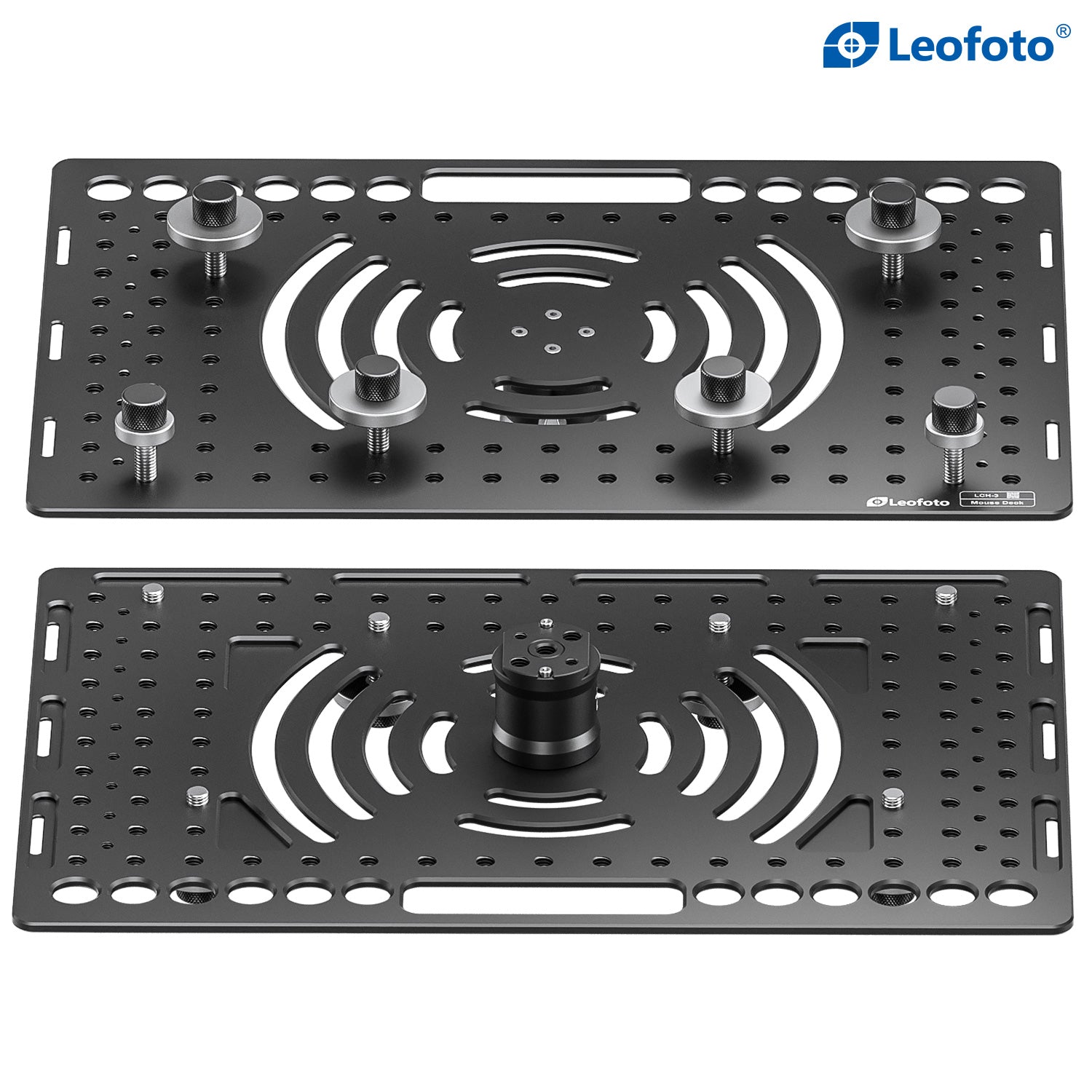 Leofoto LCH-3/LCH-3S Ultimate Laptop Tray (Tray Only) | 1/4" and 3/8" Compatible
