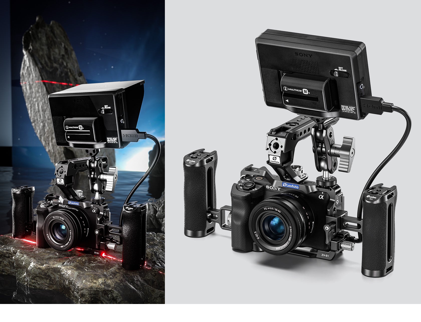 Leofoto ZV-E1 Custom Cage for Sony ZV-E1 Camera