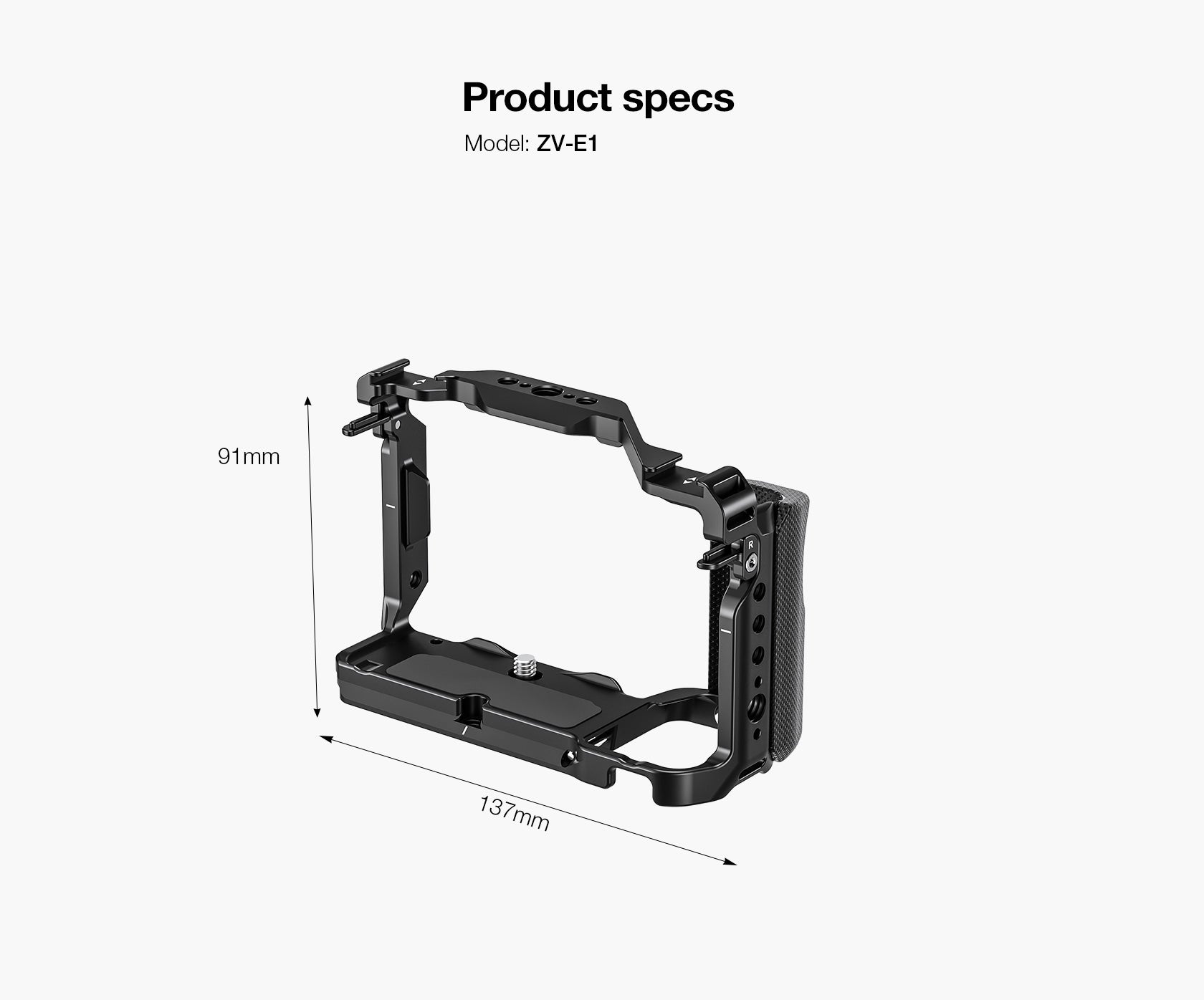 Leofoto ZV-E1 Custom Cage for Sony ZV-E1 Camera