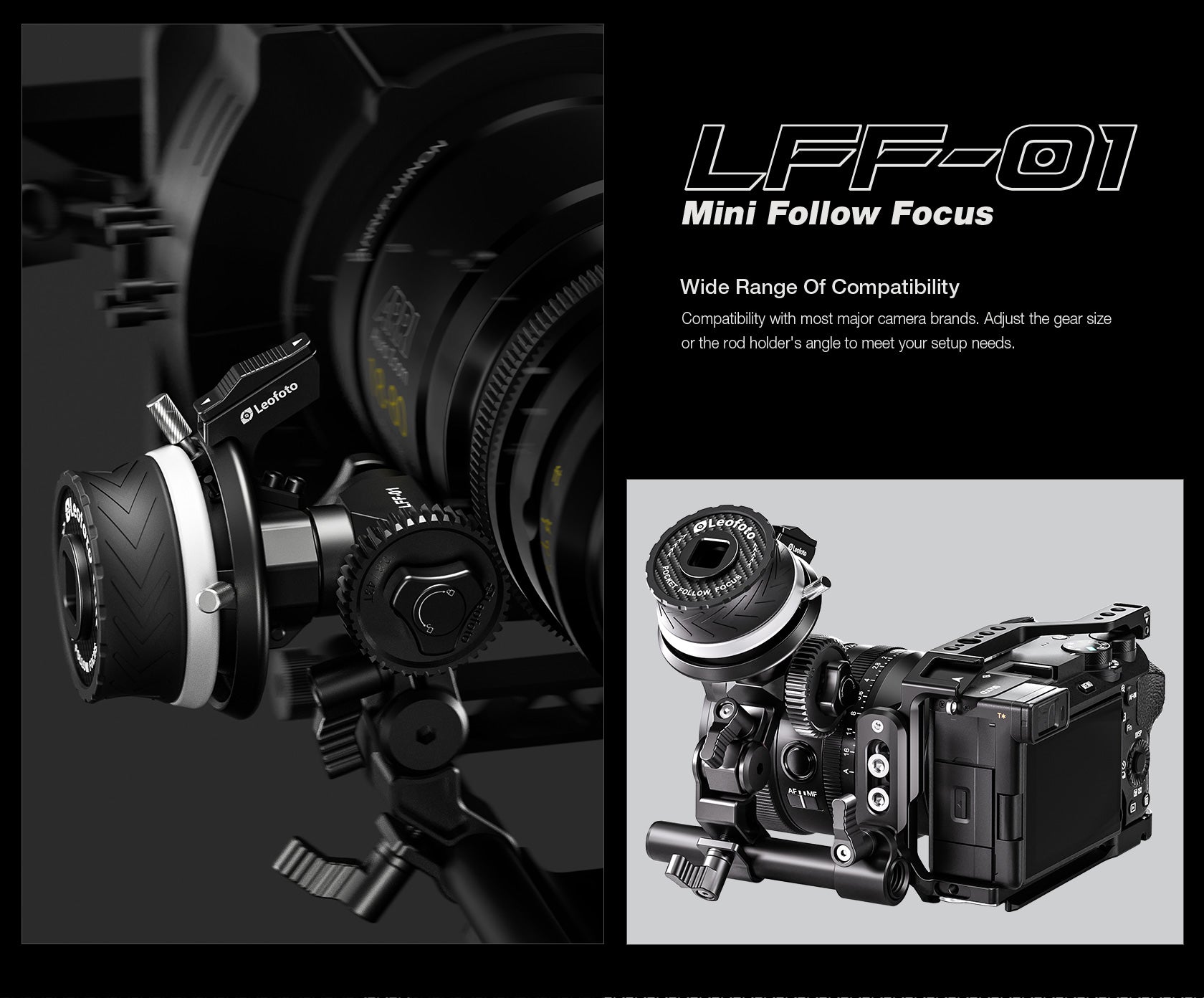 Leofoto LFF-01 Mini Follow Focus