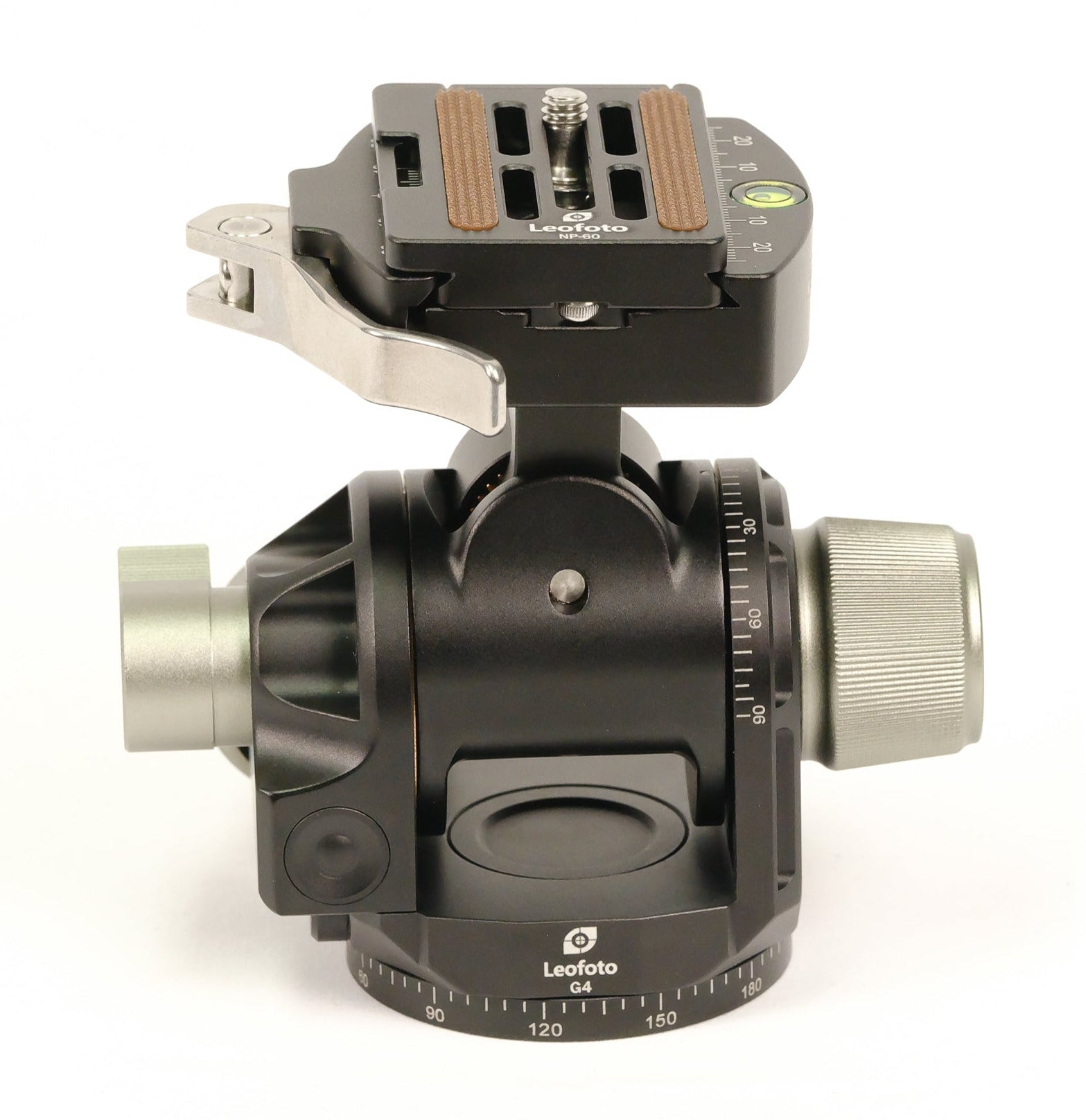 Leofoto G4-LR Four Way Geared Head with Lever Release Clamp | Arca Compatible