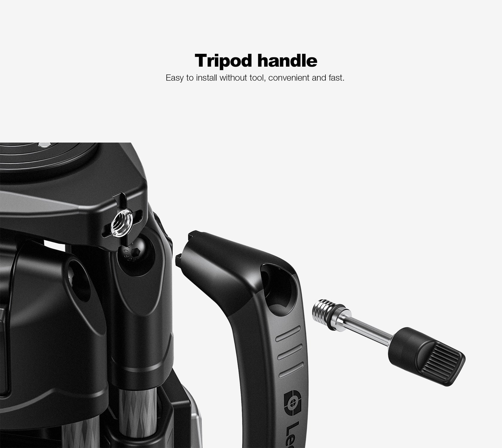 Leofoto MT-04 Folding Aluminum Mini Tripod With Bag