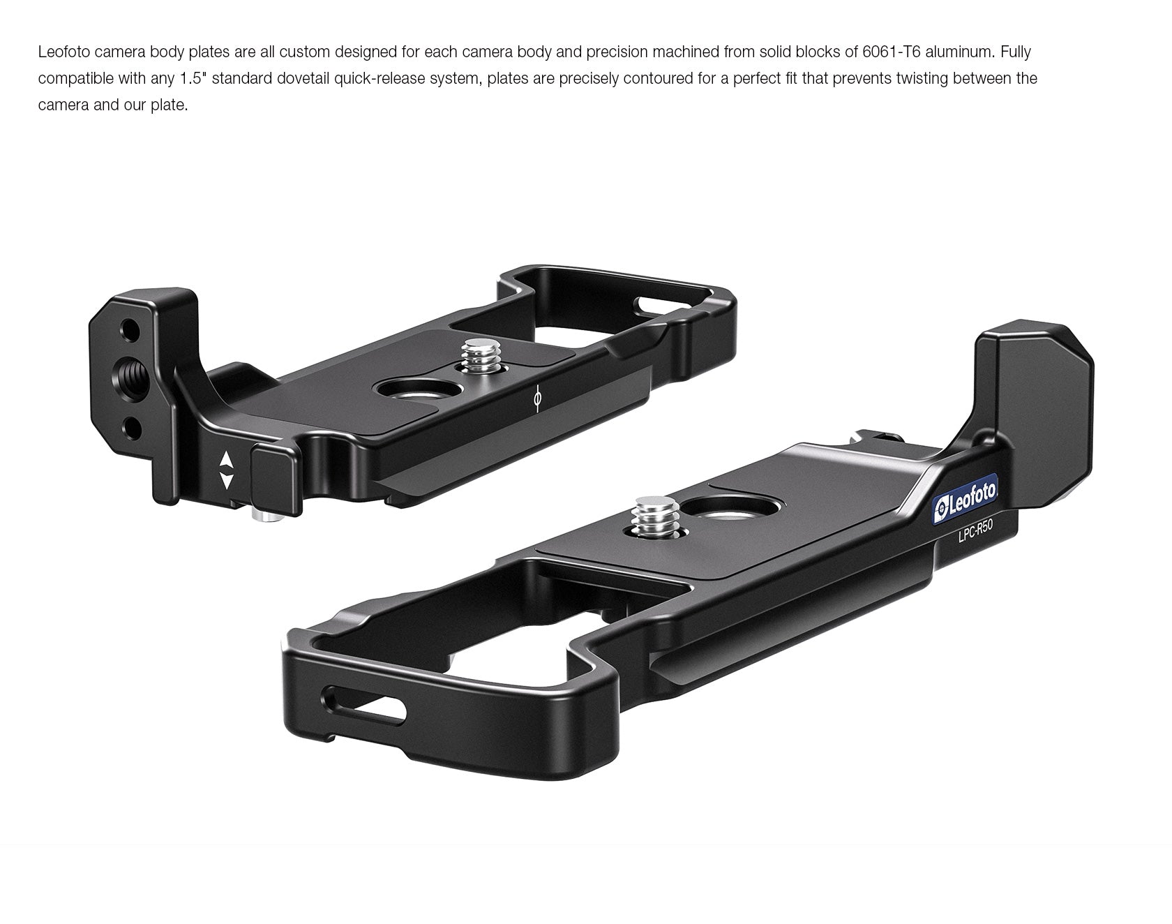 Leofoto LPC-R50 L Plate for Canon EOS R50 Camera | Arca Compatible