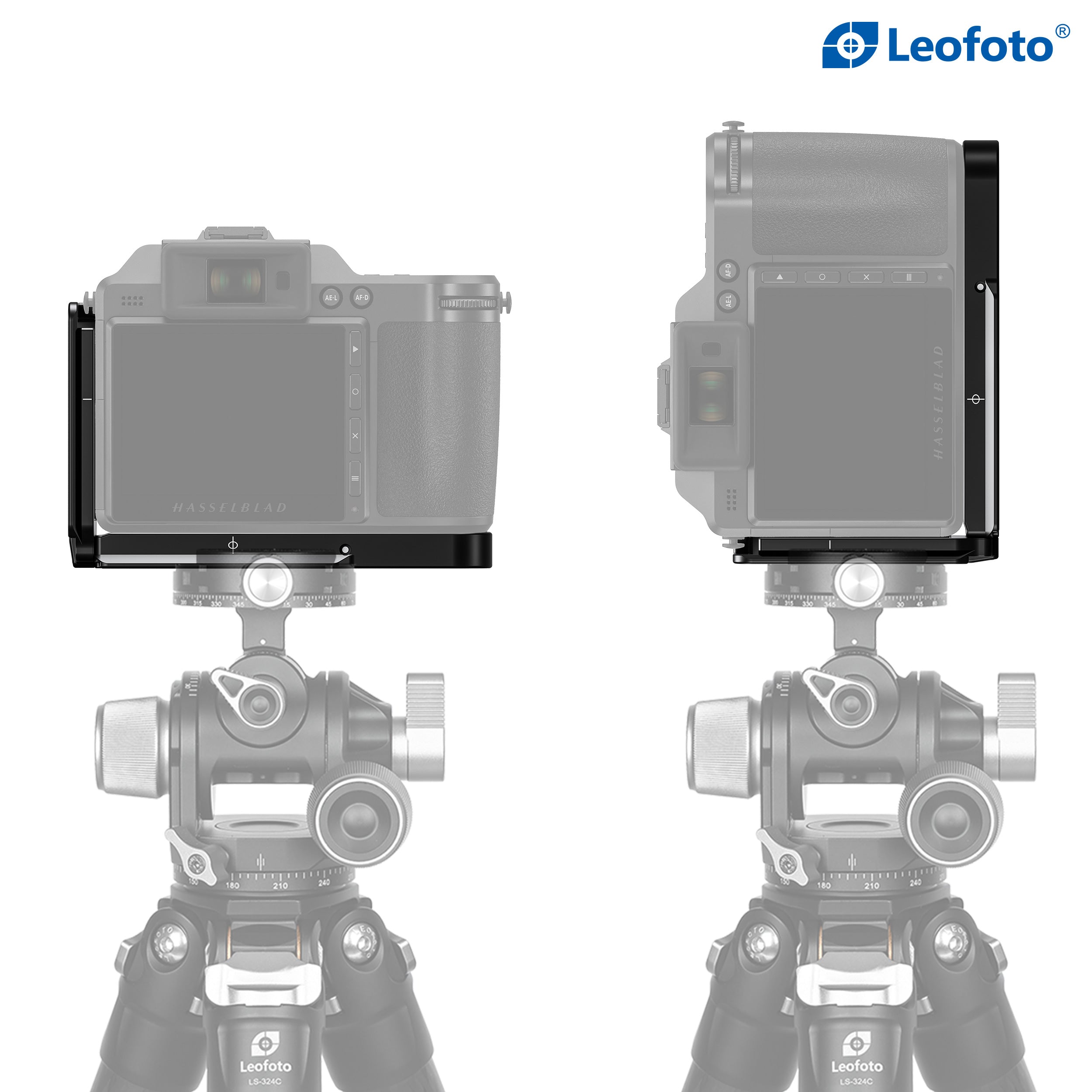 Leofoto LPH-X2D II L Plate for Hasselblad X2D, X2D II | Arca Compatibl