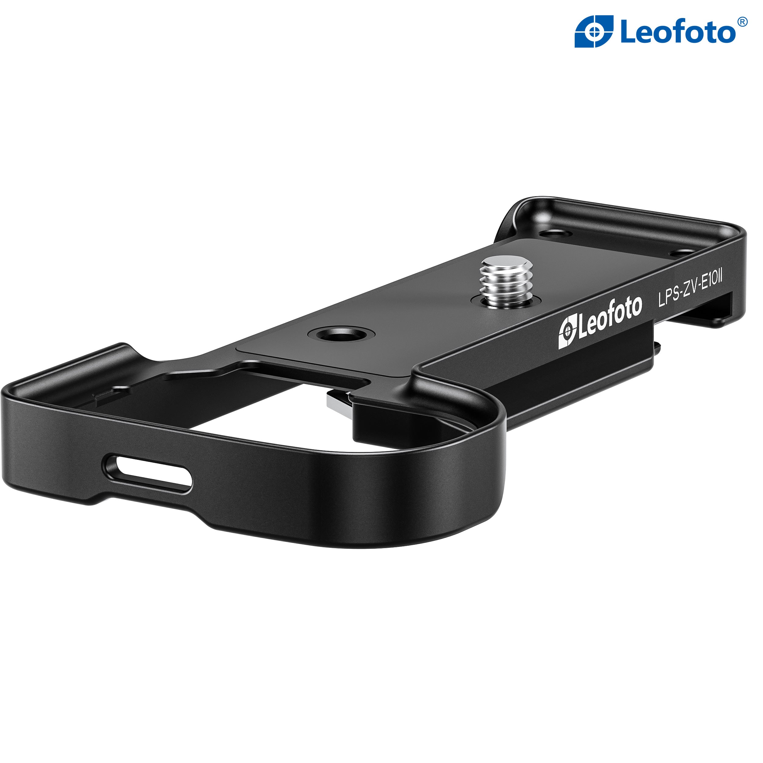 Leofoto LPS-ZV-E10II L Plate for Sony ZV-E10II | Arca Compatible (Black / Silver)