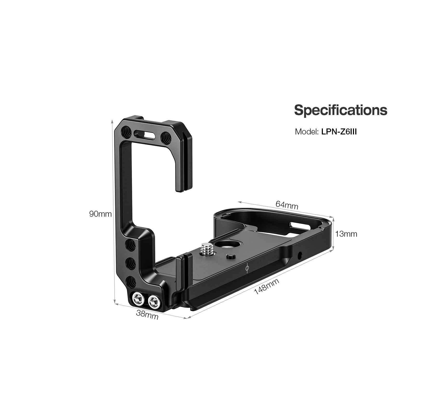 Leofoto LPN-Z6III L-Bracket for Nikon Z6III | Arca Compatible