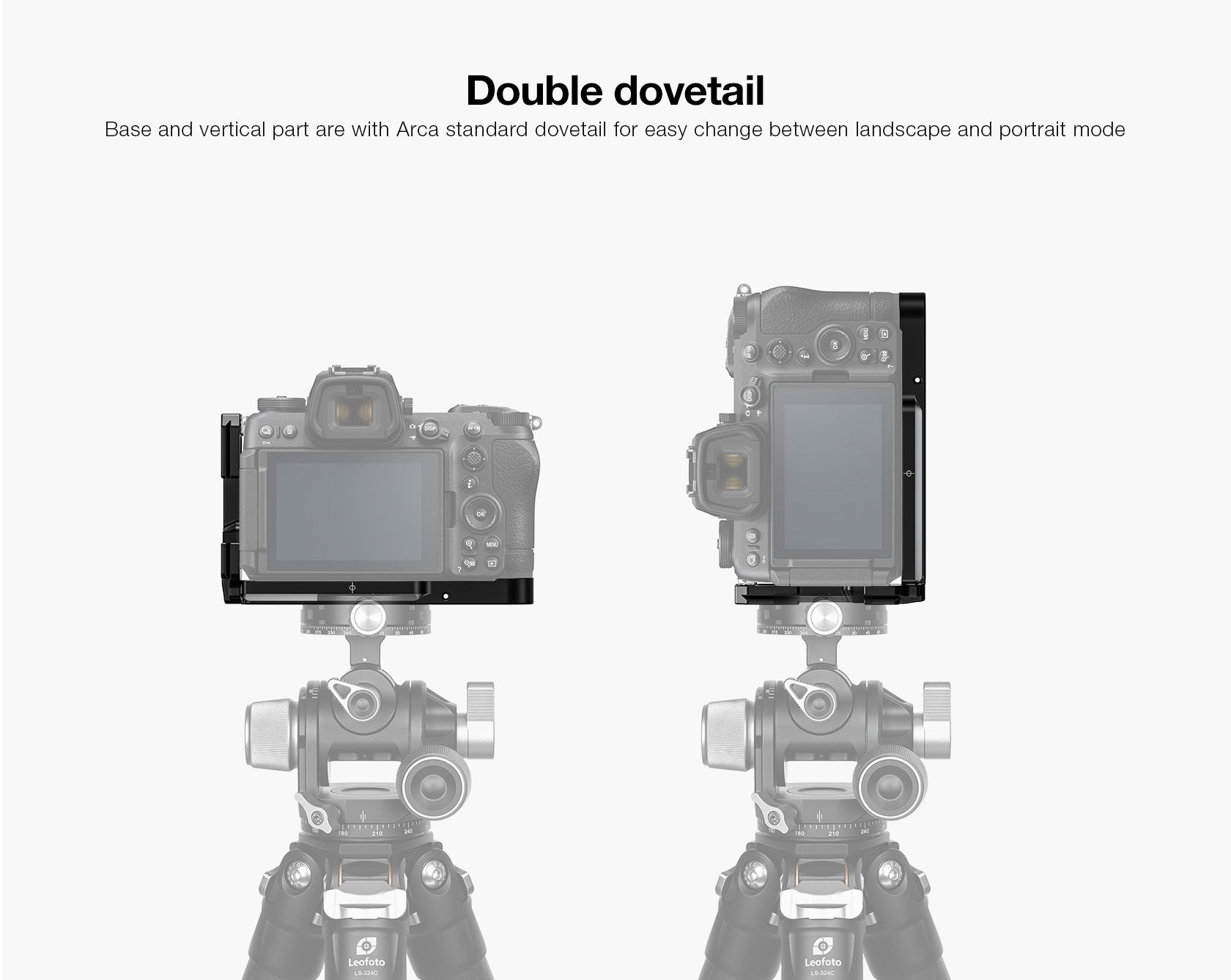 Leofoto LPN-Z6III L-Bracket for Nikon Z6III | Arca Compatible