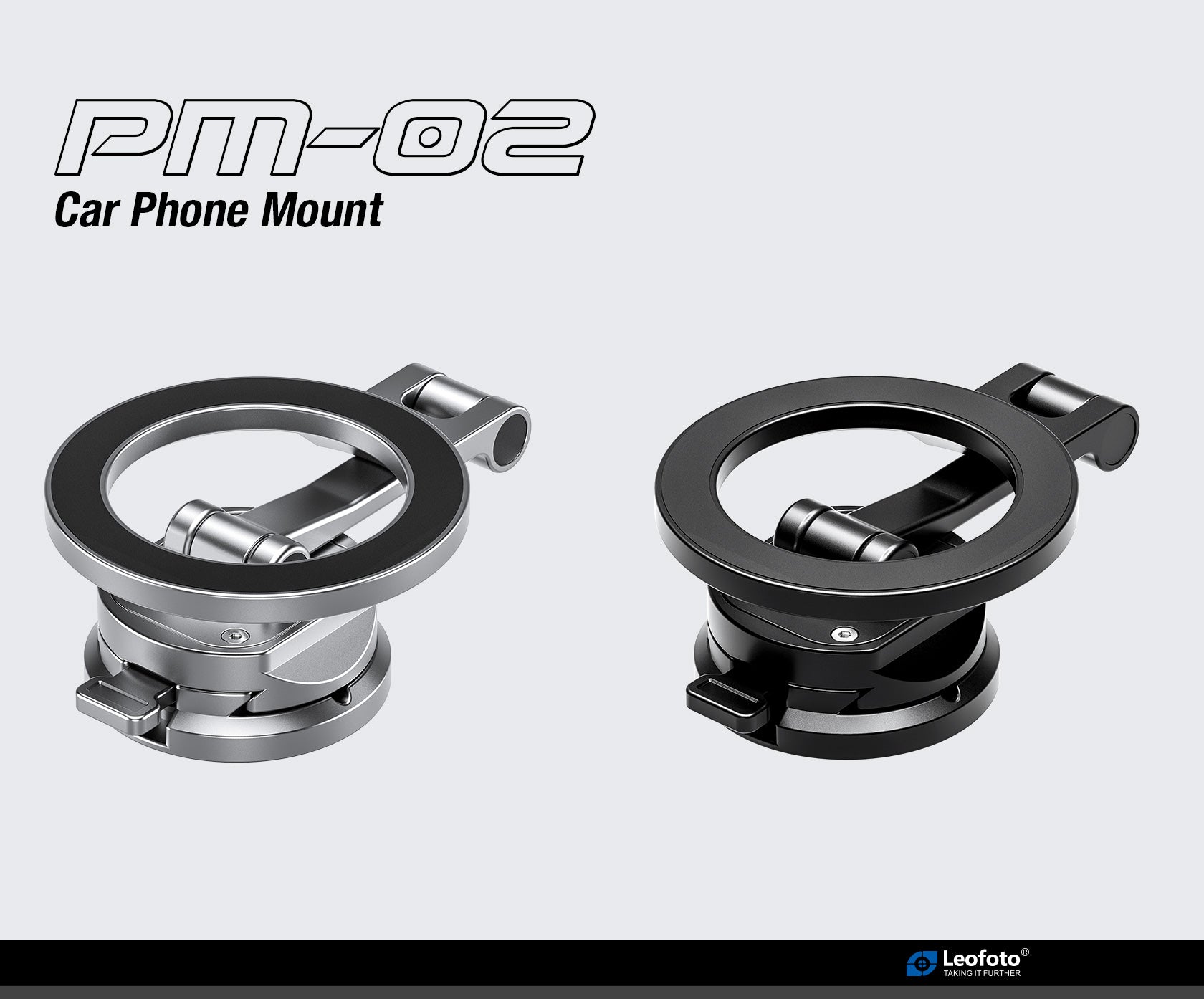 Leofoto PM-02 Magnetic Car Phone Mount