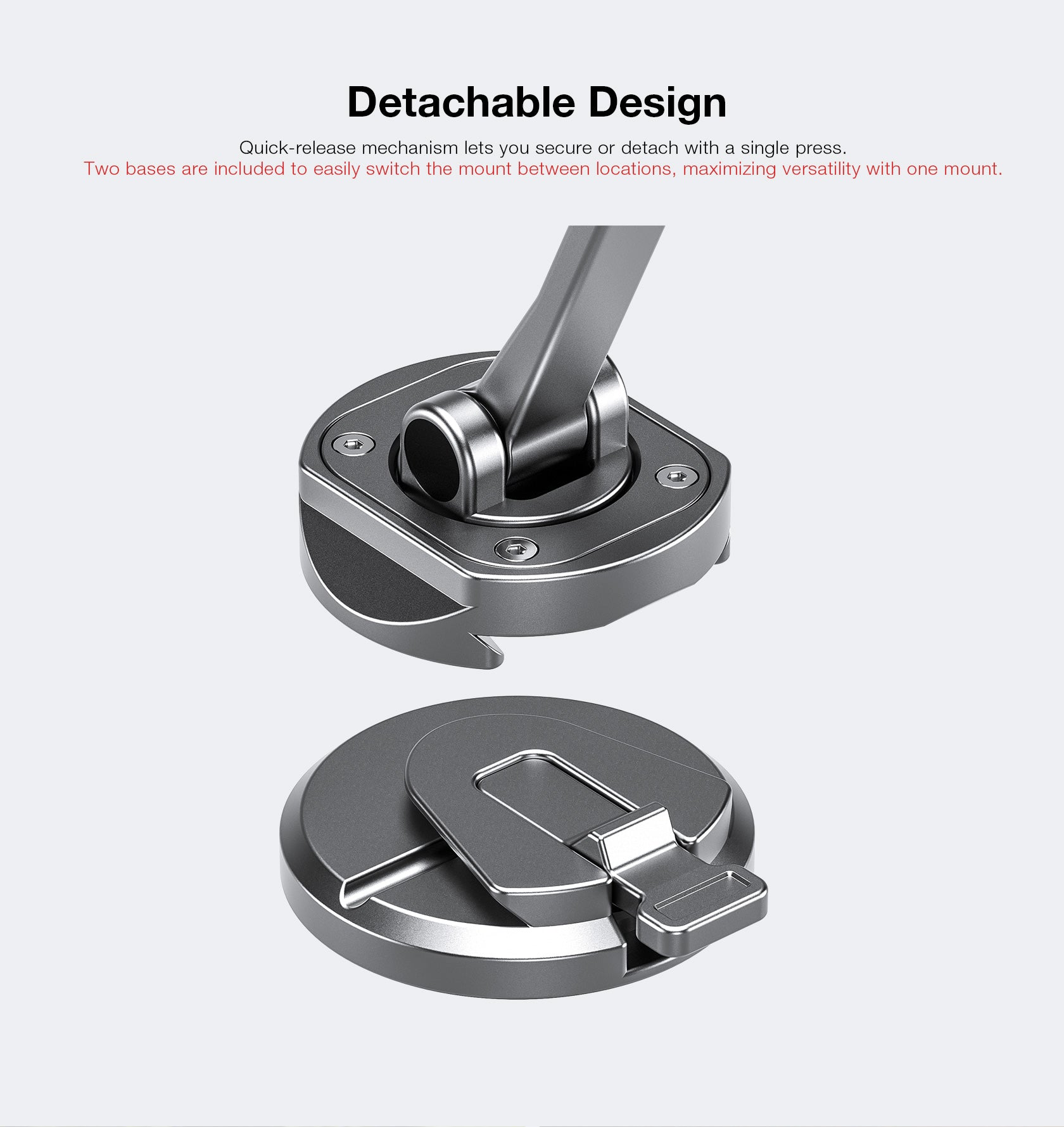 Leofoto PM-02 Magnetic Car Phone Mount