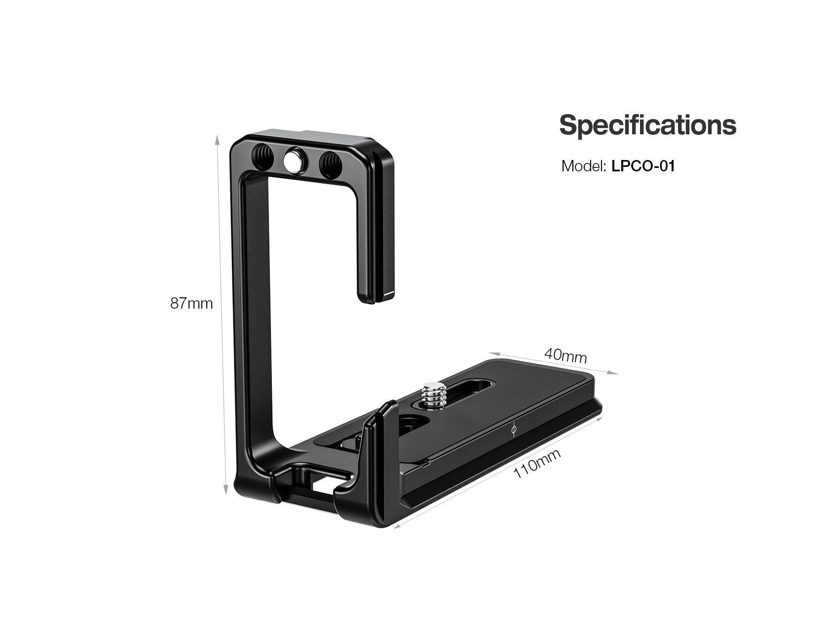 Leofoto LPCO-01 L Plate for Canon R5 Mark II | Arca Compatible