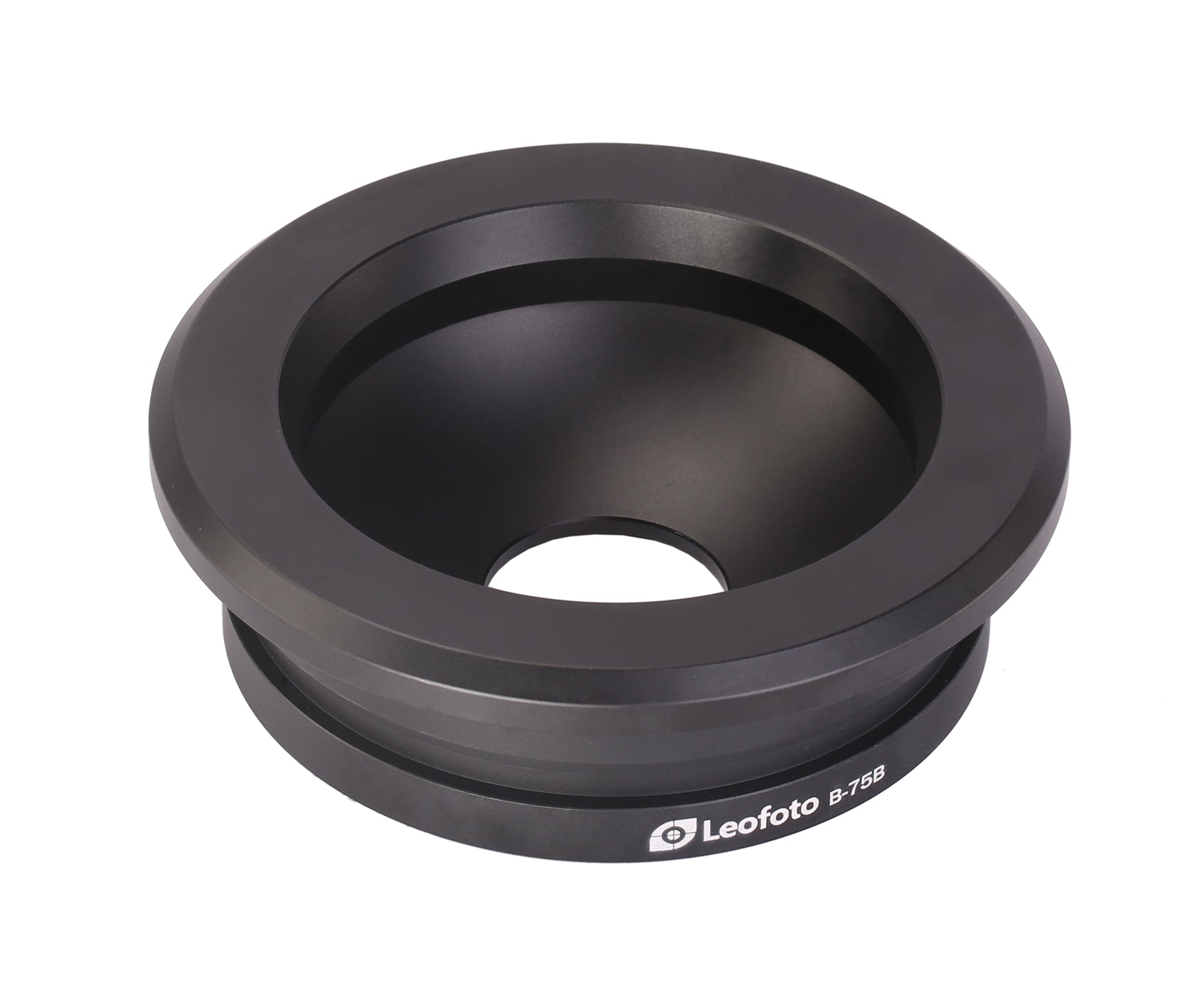 Leofoto BA-75L 100mm to 75mm Half-Bowl Video Head Adapter