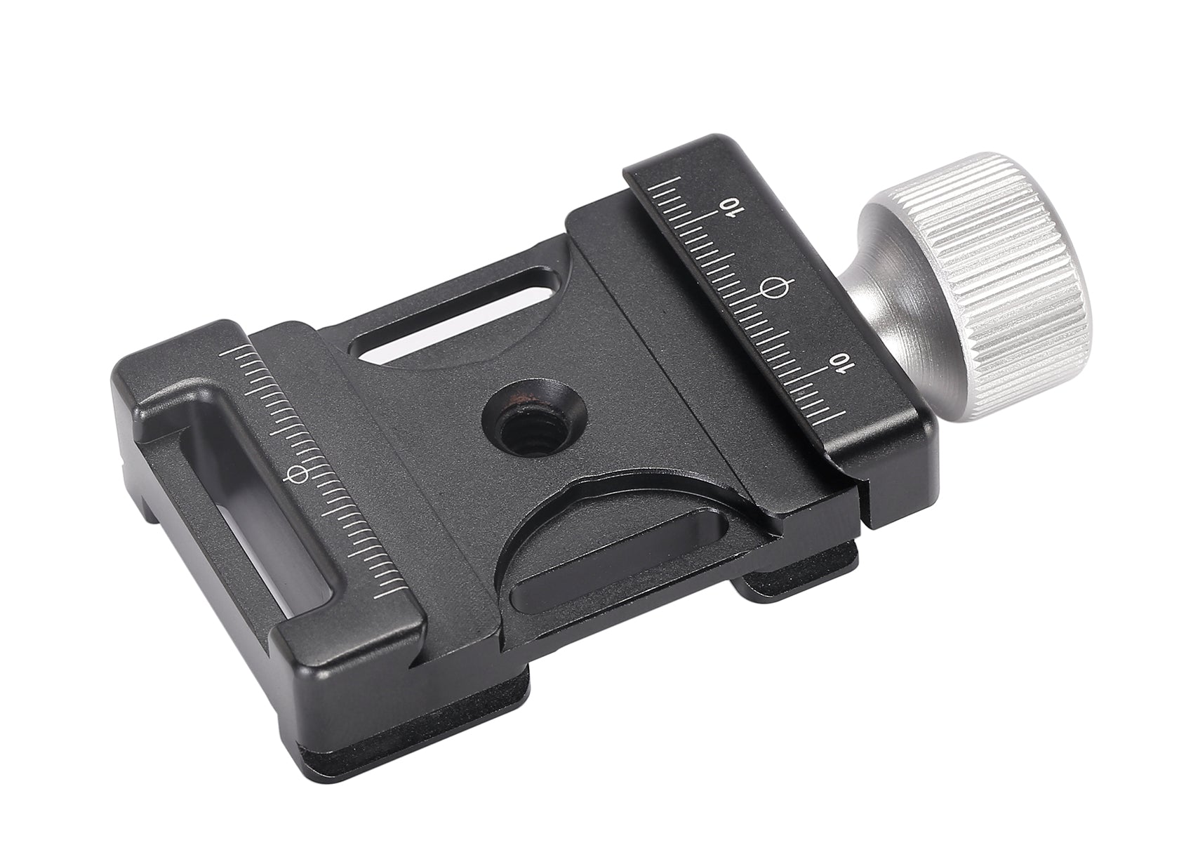 Leofoto DC-38Q 38mm Screw-Knob Clamp W/ BPL-50N Plate /W Strap Slot