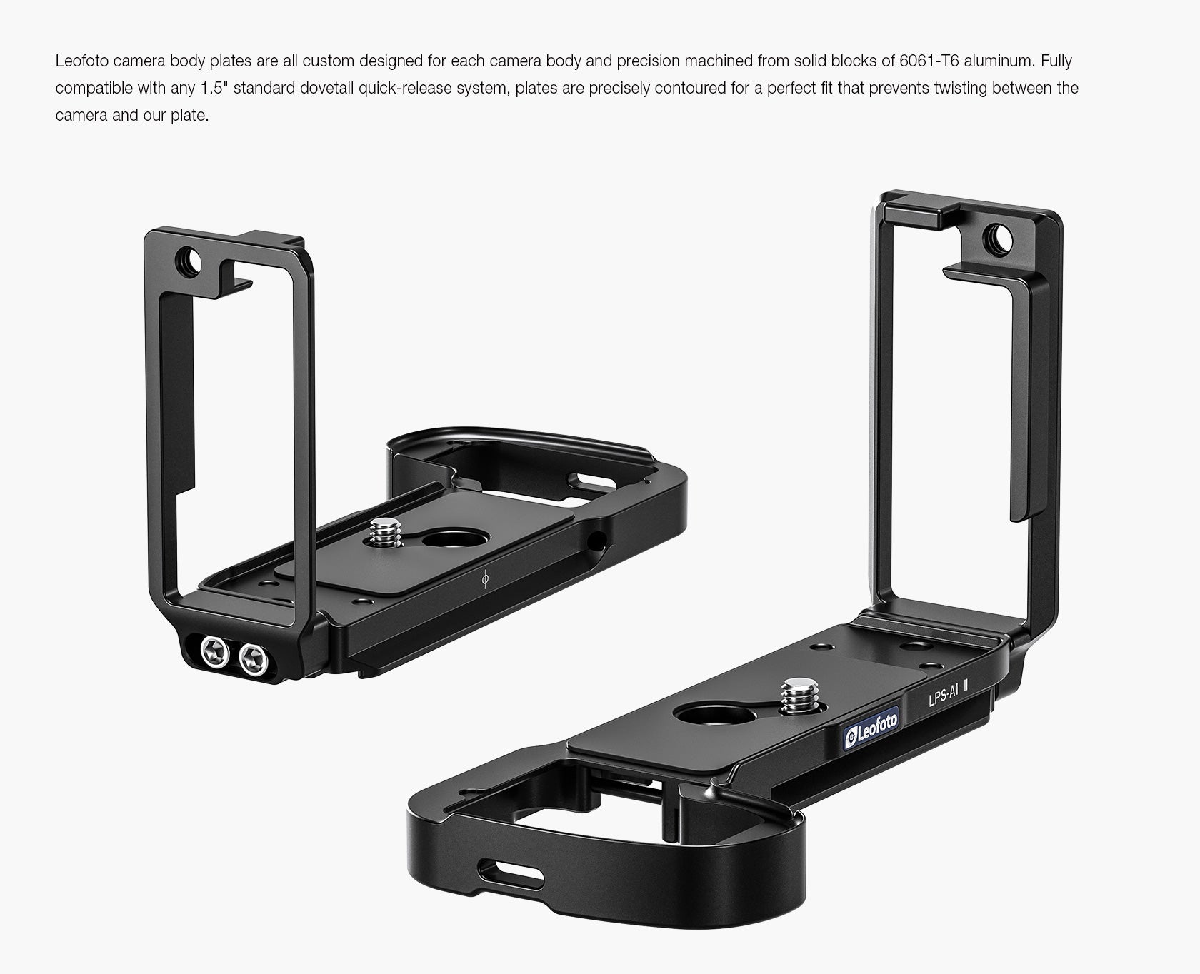 Leofoto LPS-A1 II L Plate for Sony A1 II Camera | Arca Compatible
