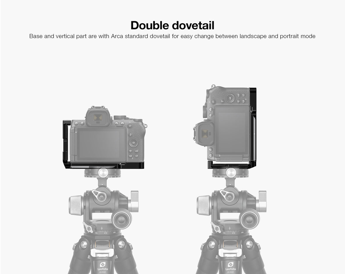 Leofoto LPN-Z50II L-Bracket for Nikon Z50II | Arca Compatible