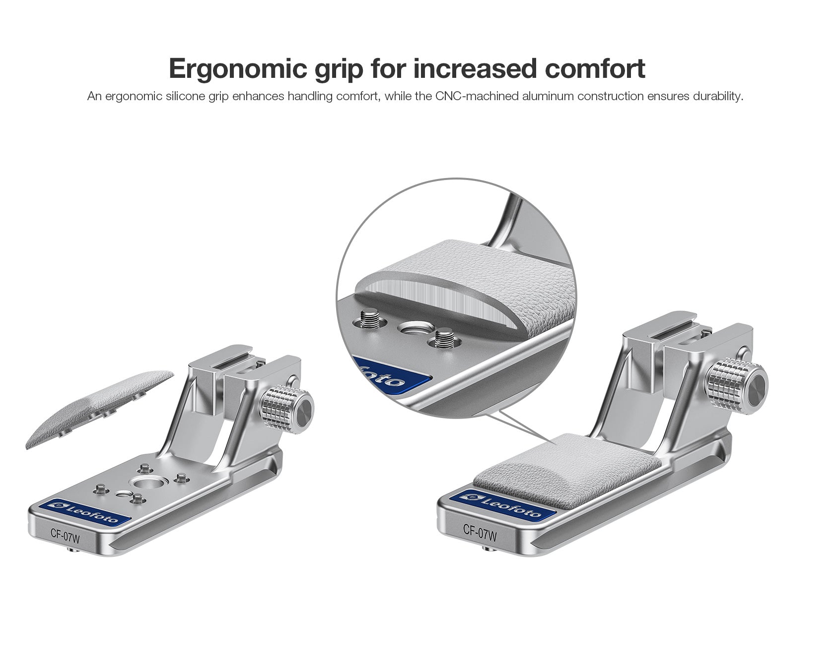 Leofoto CF-07/W Replacement Foot for Canon RF70-200mm F2.8 L IS USM Z / RF24-105mm F2.8 LIS USM Z