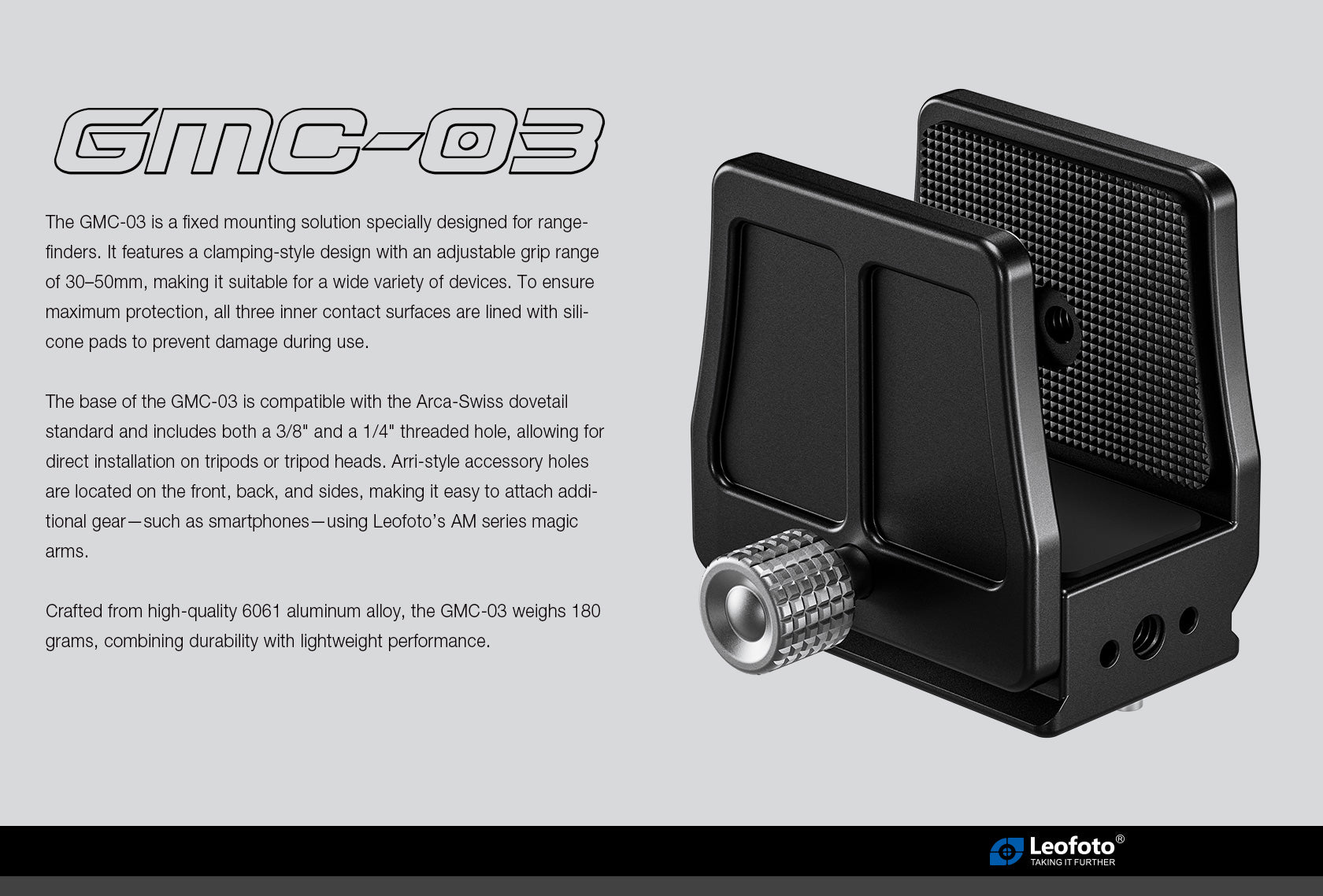 Leofoto GMC-03 Clamp for Rangefinder