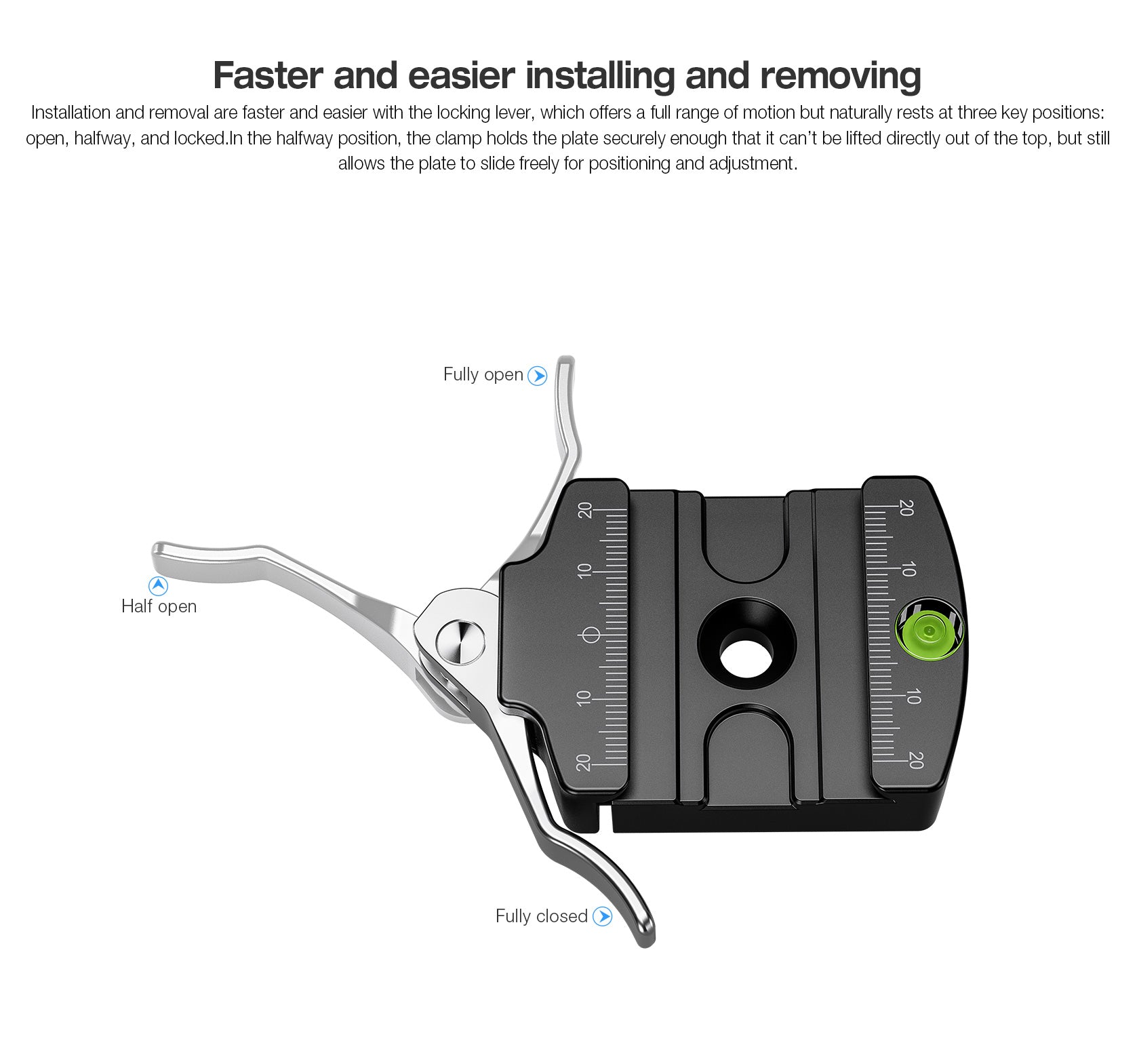 Leofoto HB-30 Compact Precision Ball Head with Single-Knob Control, Weather-Resistant and Maintenance-Free