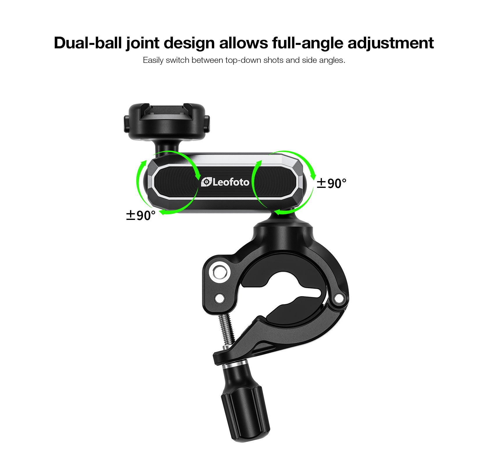 Leofoto LAC-02 Handlebar Sports Camera Mount