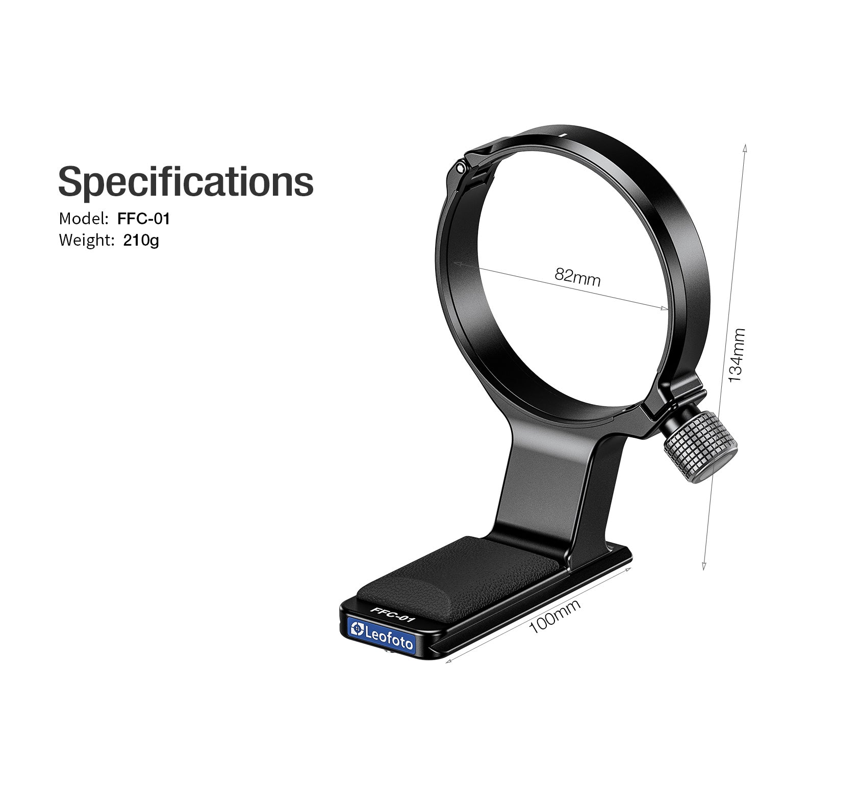 Leofoto FFC-01 Replacement Foot for For Fujifilm GF 100-200mm f5.6 R LM OIS WR Lens