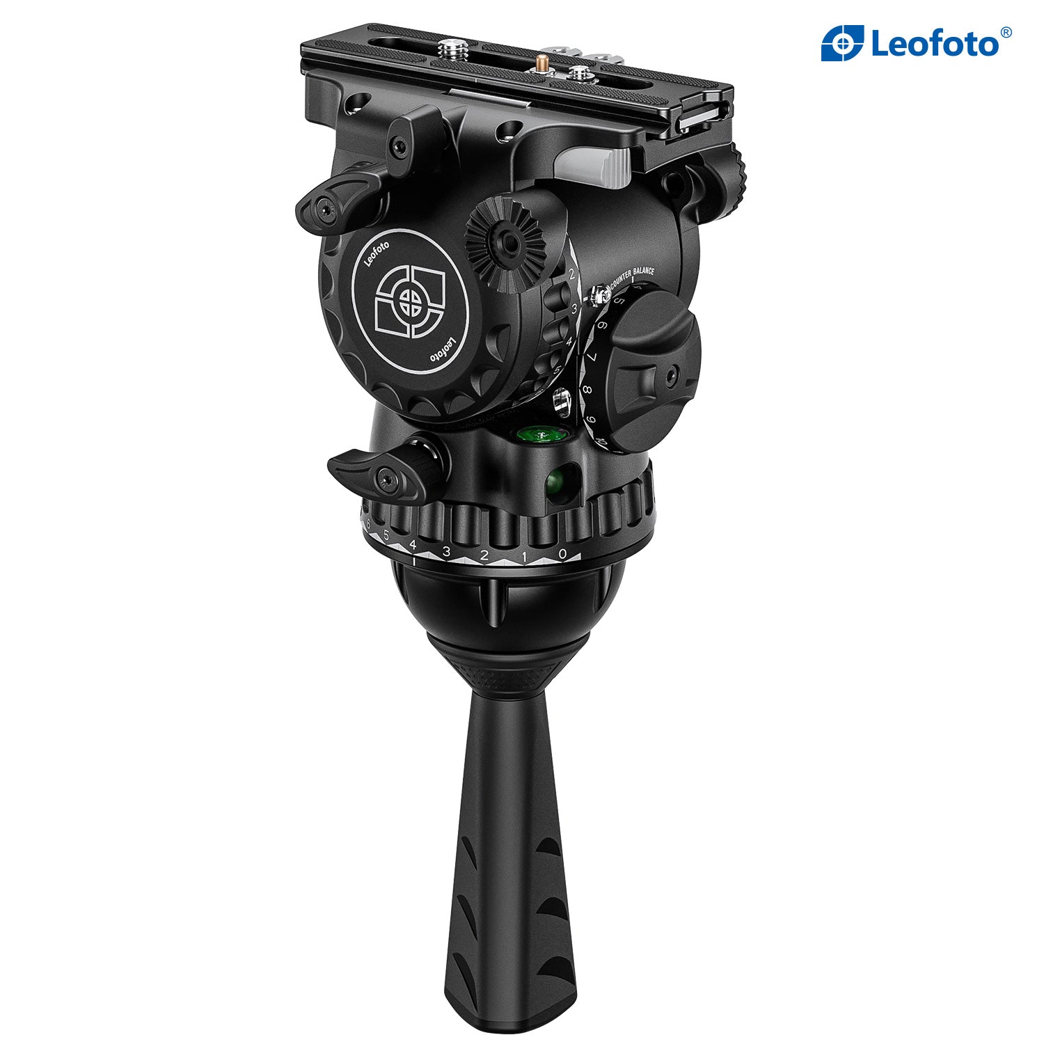 Leofoto FH-20 Professional Fluid Video Head (75mm Bowl) - Arca Standar