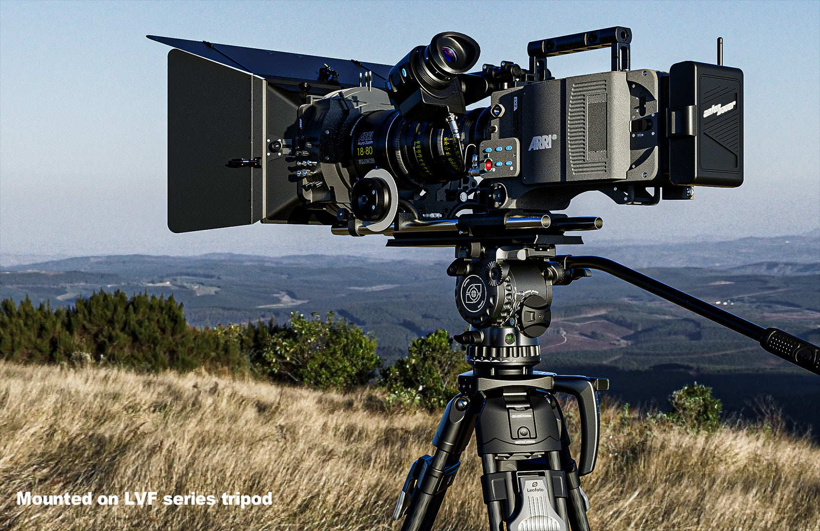 Leofoto FH-20 Professional Fluid Video Head (75mm Bowl) - Arca Standard