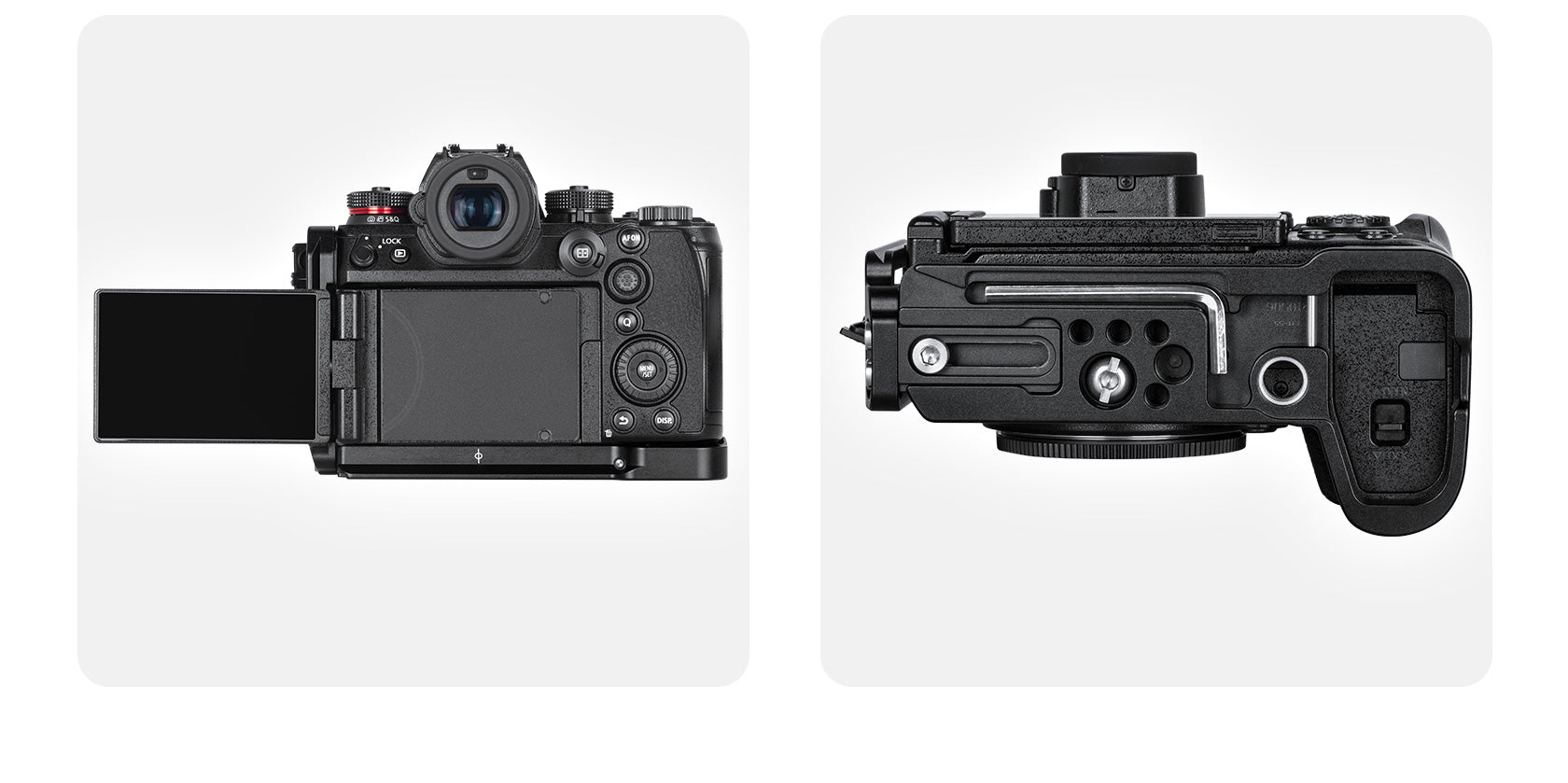 Leofoto LPP-S1RII L Plate for LUMIX S1RII, S1II, S1IIE | Arca Compatib
