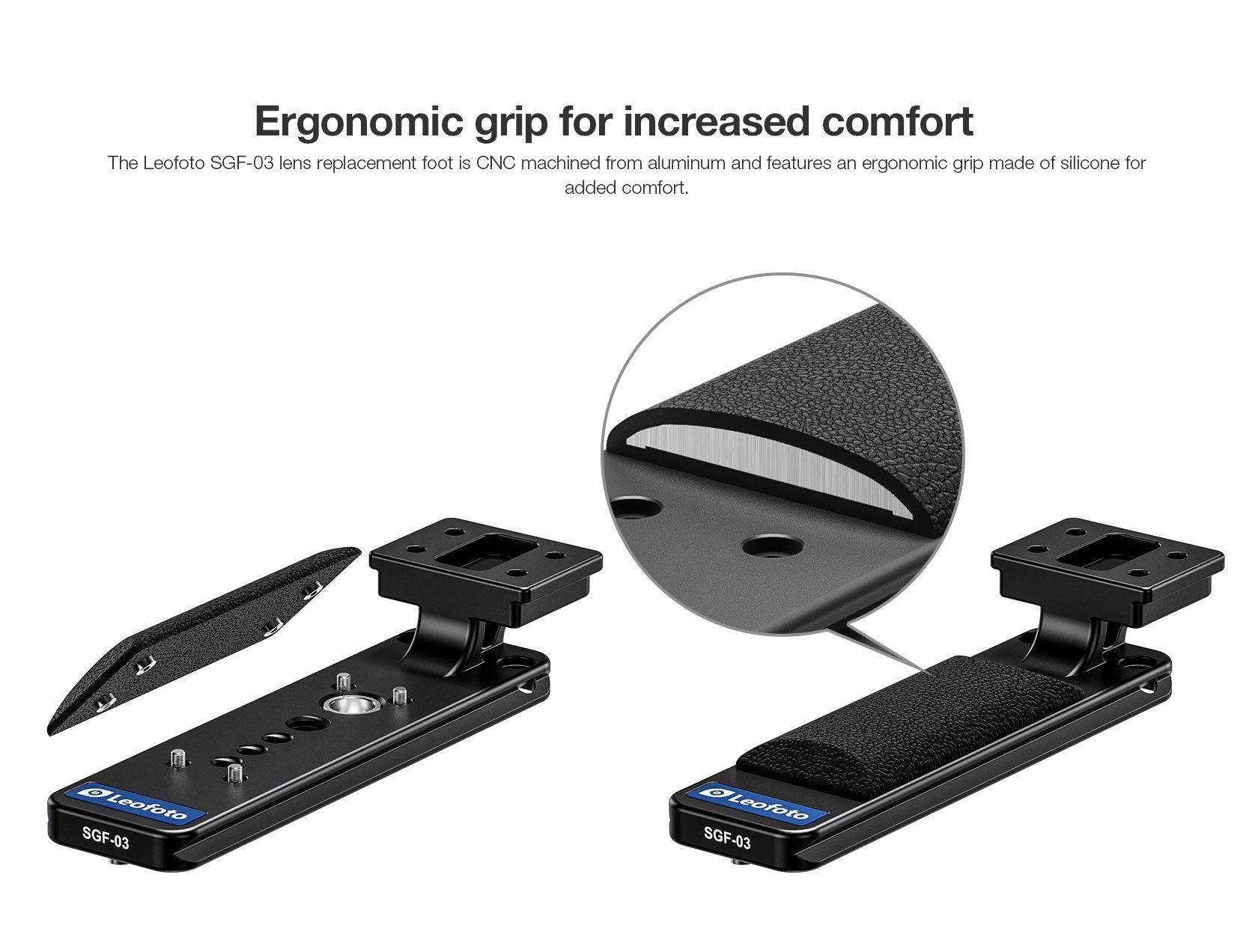 Leofoto SGF-03 Replacement Lens Foot for Sigma 300-600mm f/4 DG OS Sports Lens