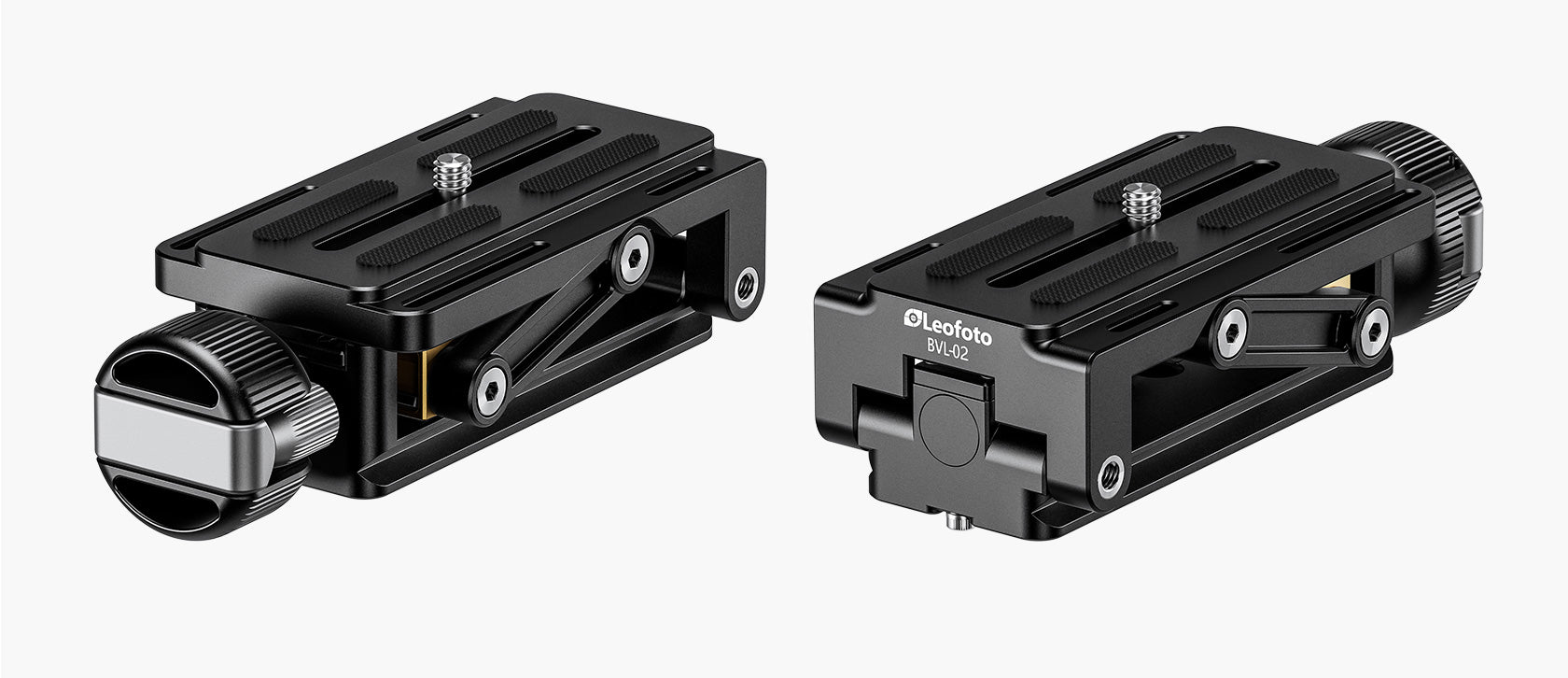 Leofoto BVL-02 Hand-Crank Precision Tilt Adapter | Arca Compatible