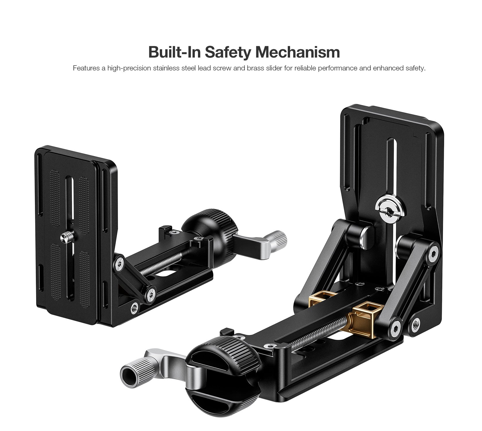 Leofoto BVL-02 Hand-Crank Precision Tilt Adapter | Arca Compatible