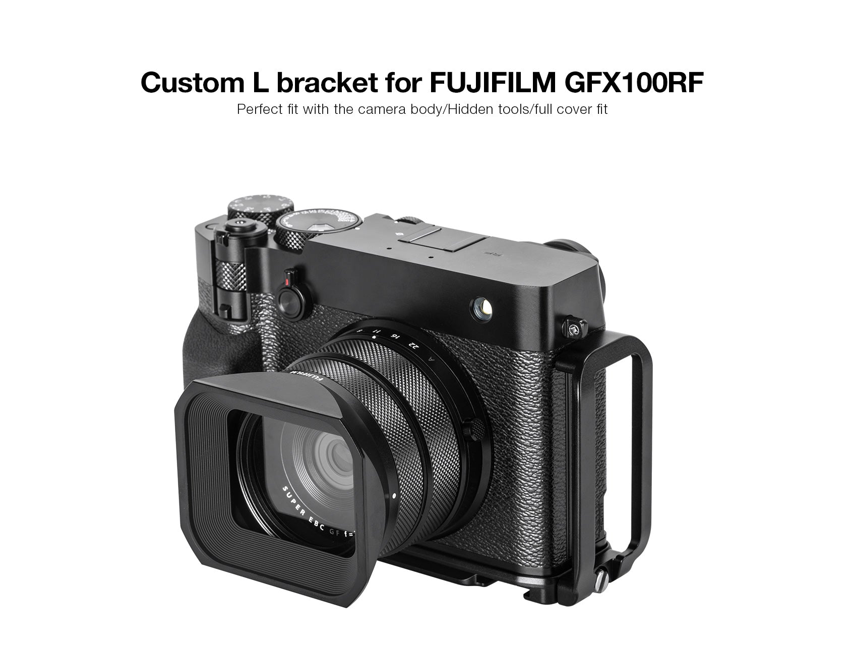 Leofoto LPF-GFX100RF L Plate for Fujifilm GFX100RF | Arca Compatible