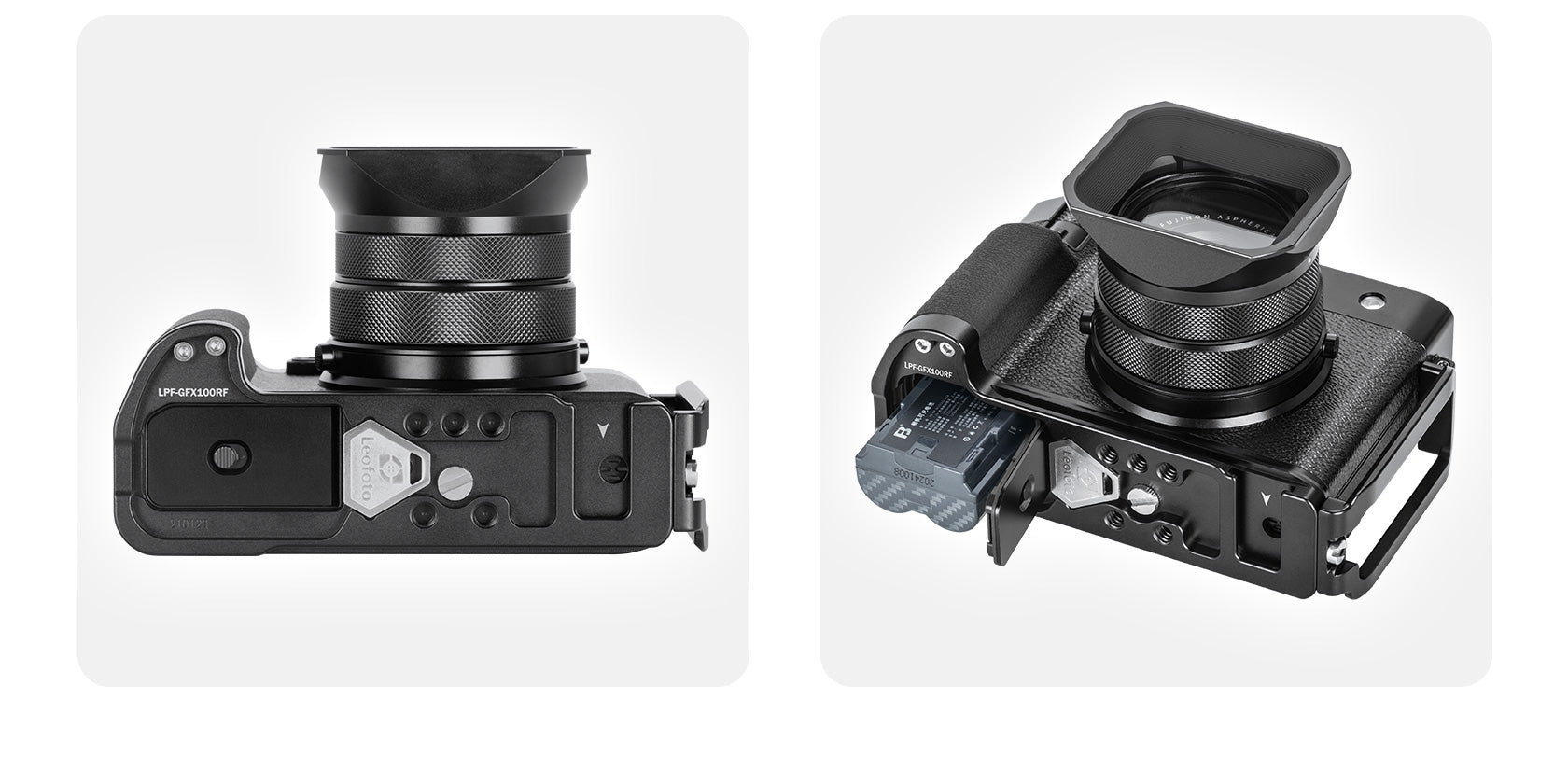 Leofoto LPF-GFX100RF L Plate for Fujifilm GFX100RF | Arca Compatible