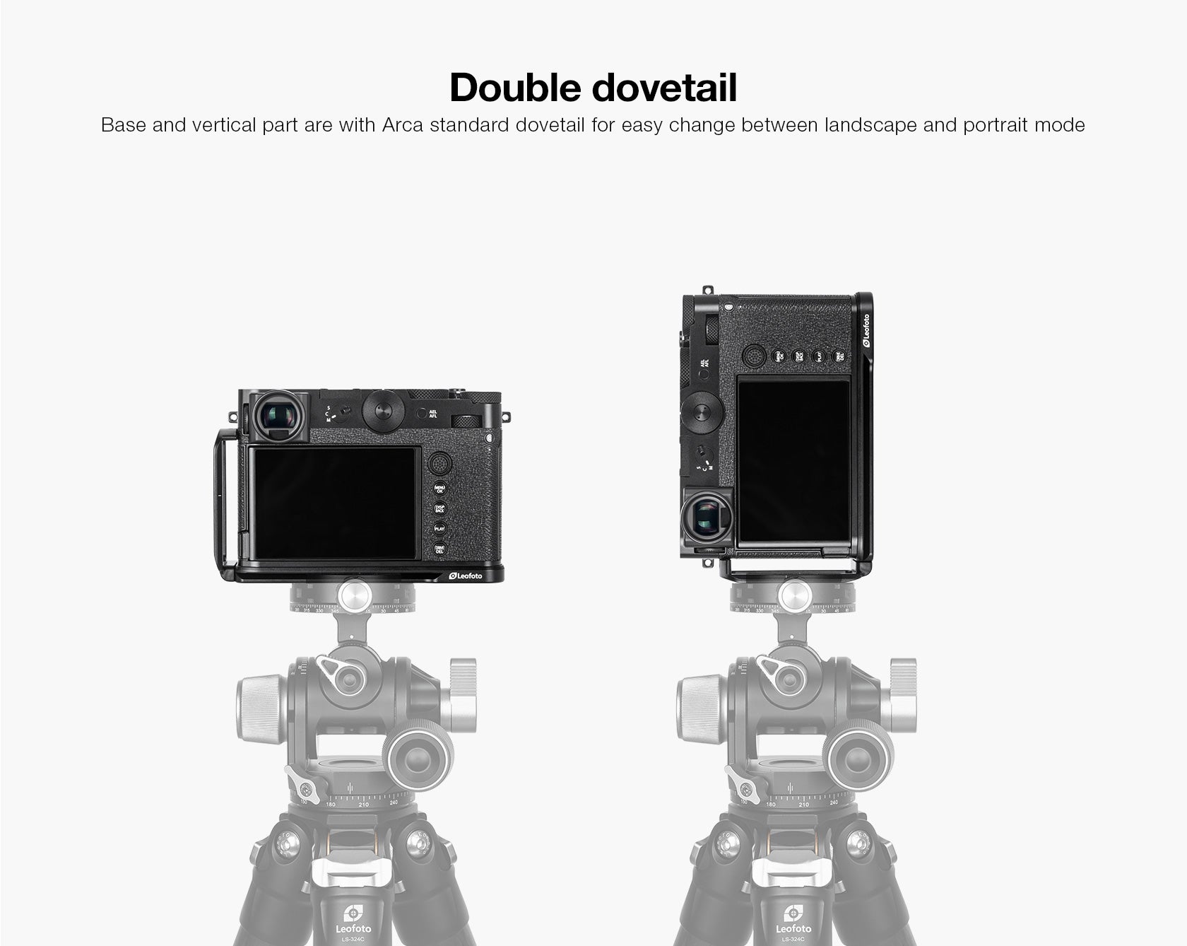 Leofoto LPF-GFX100RF L Plate for Fujifilm GFX100RF | Arca Compatible