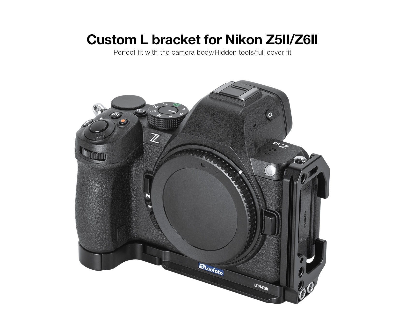 G351 LEOFOTO Nikon Z 7用 L型ブラケット LPN-Z7 Leofoto LPN-Z7 L Plate for Nikon Z6/Z7, Z6II/Z7II Camera