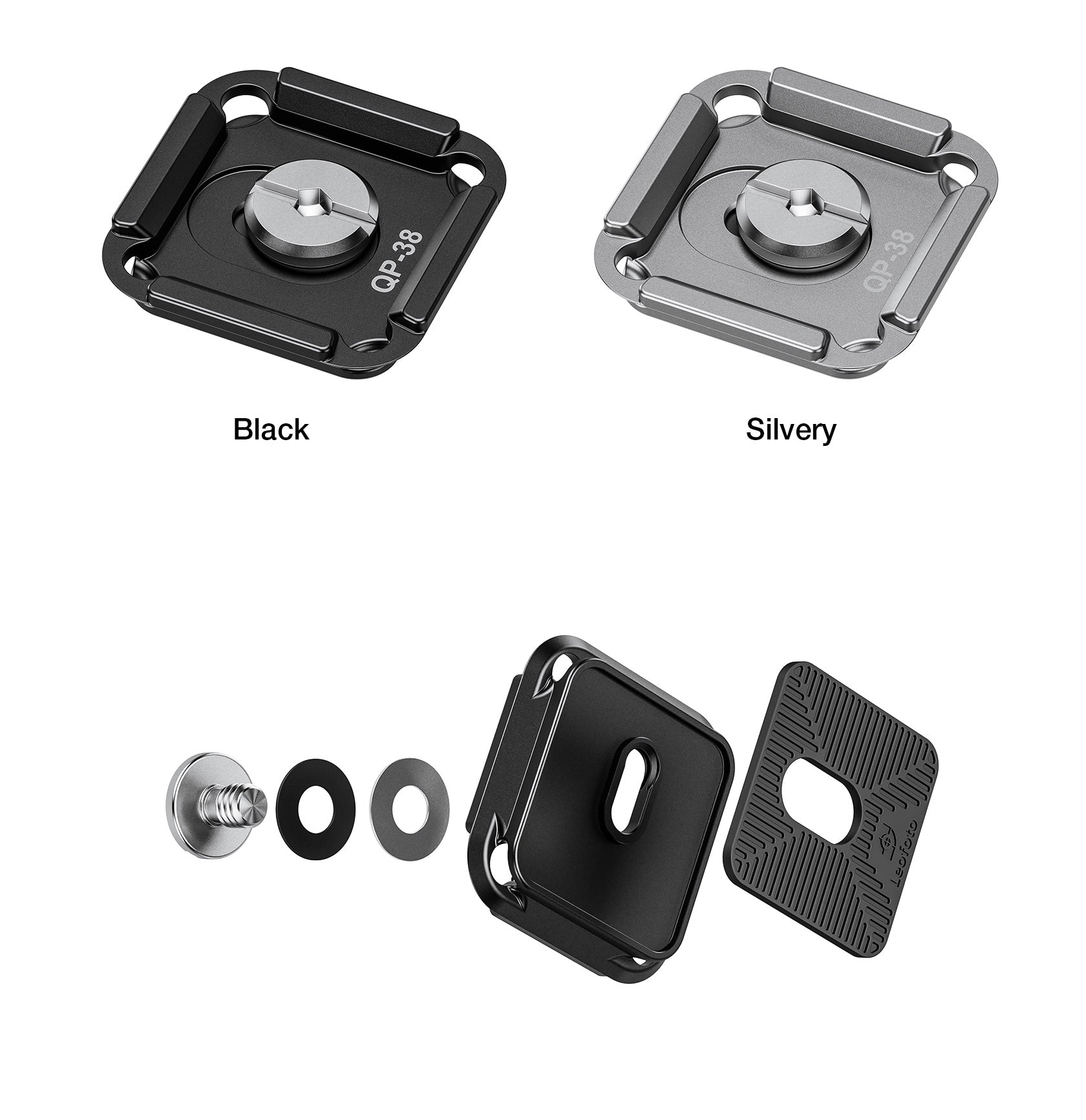 Leofoto QF-01 + QP-38 Camera Shoulder Strap Quick Release Kit