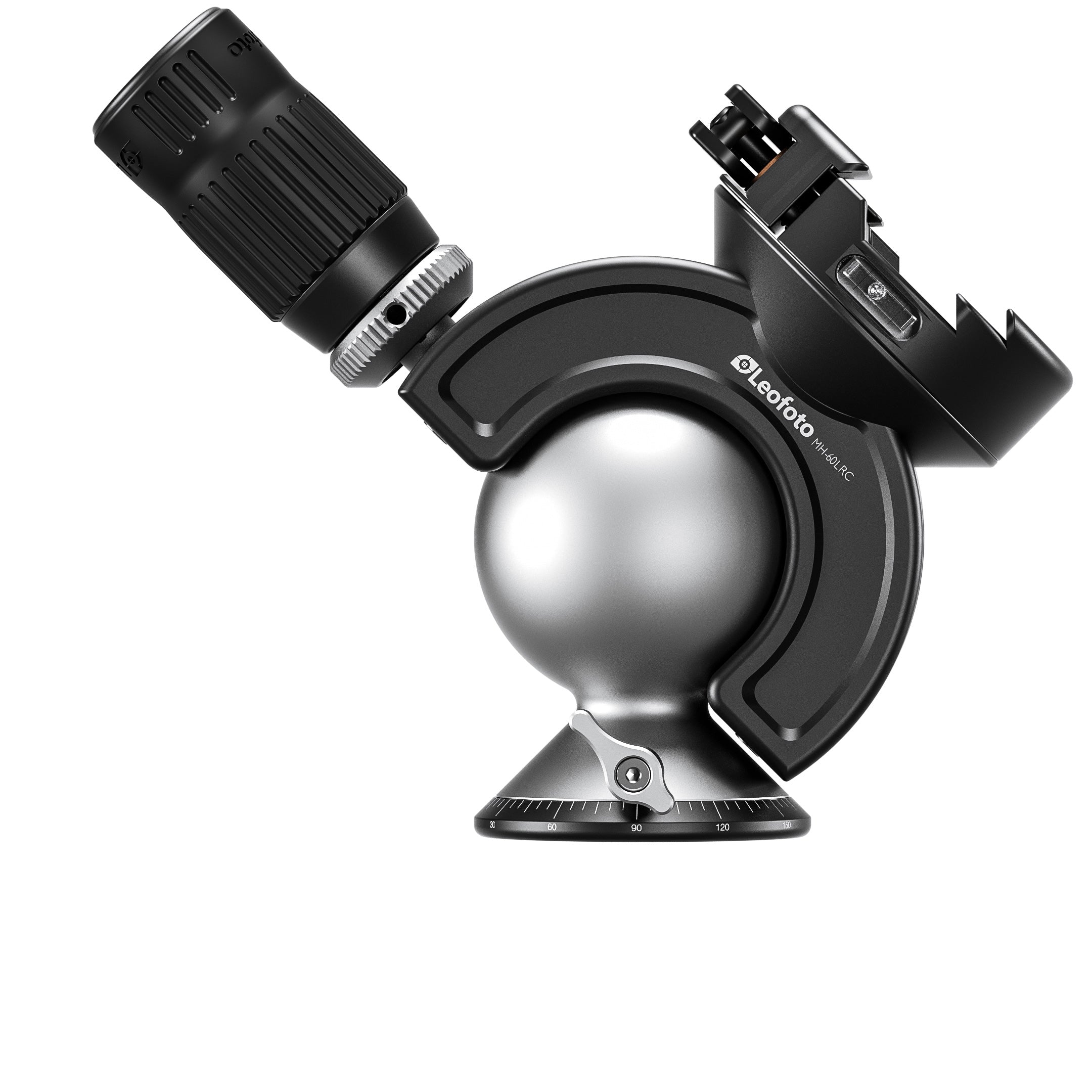 Leofoto MH-LRC Lever-Release Hybrid Clamp Panning Dynamic Head /w Hand