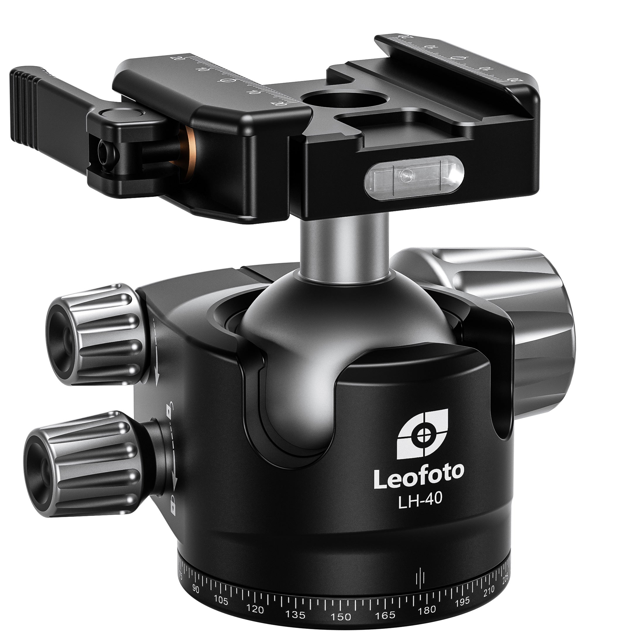 Leofoto LH-LSC Lever-Release Hybrid Clamp Ball Head for Shooting/Hunti