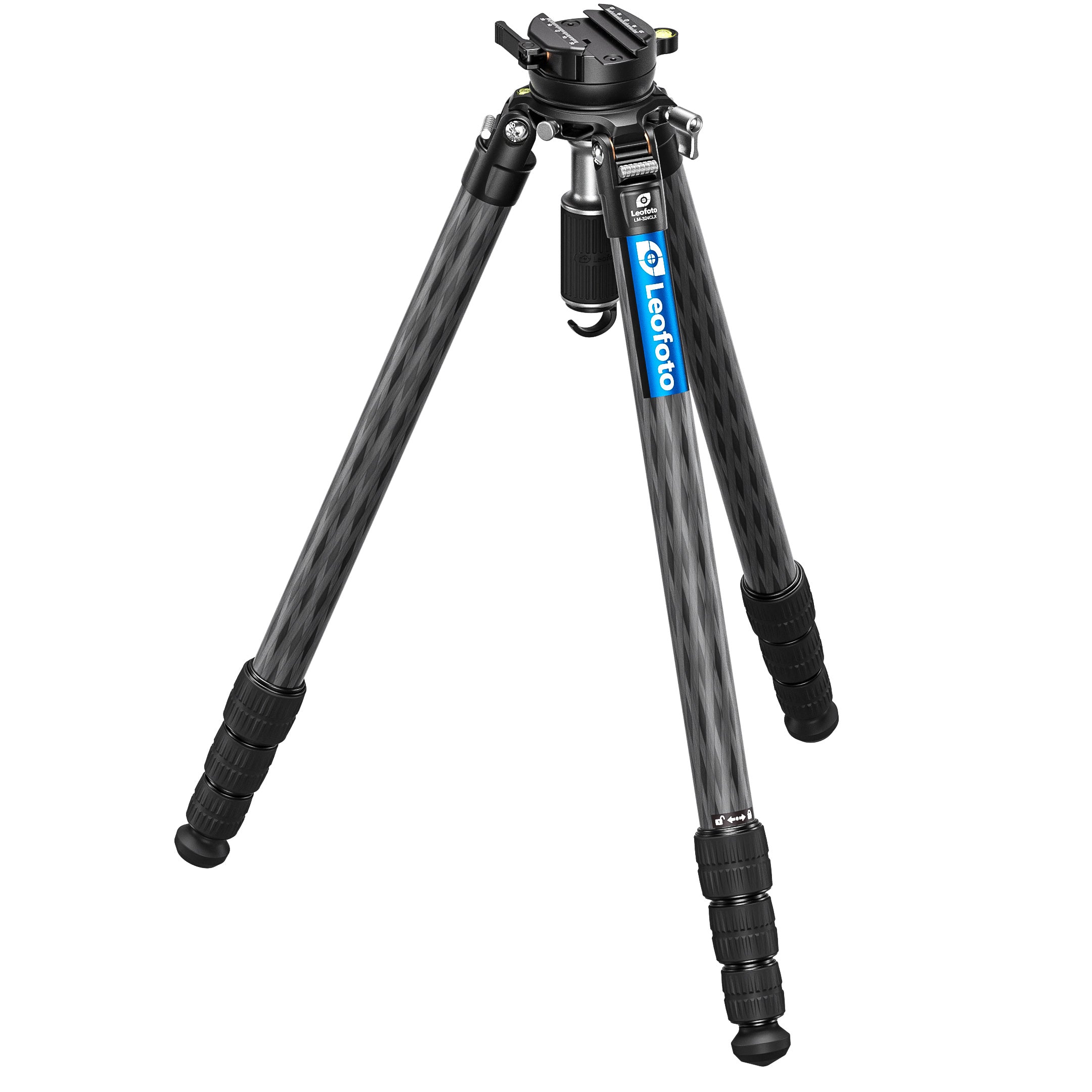 Leofoto LM-324CL X Version Tripod with 75mm Bowl and Platform | Outdoo