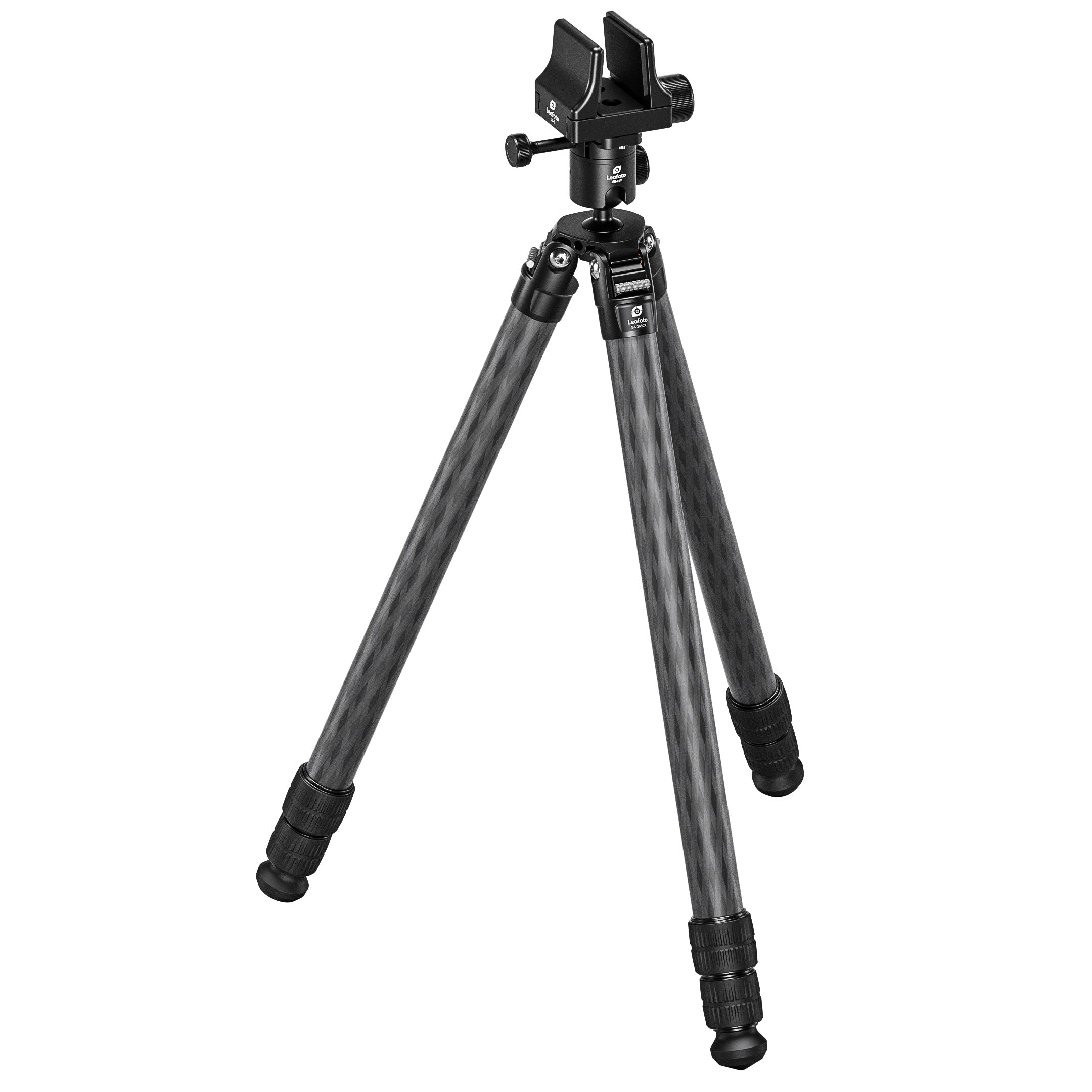 Leofoto SA-X+MK-40X+GS-3 Outdoors Tripod with Ball Head and Clamp Set | SA-X & 3/8" | Arca Compatible