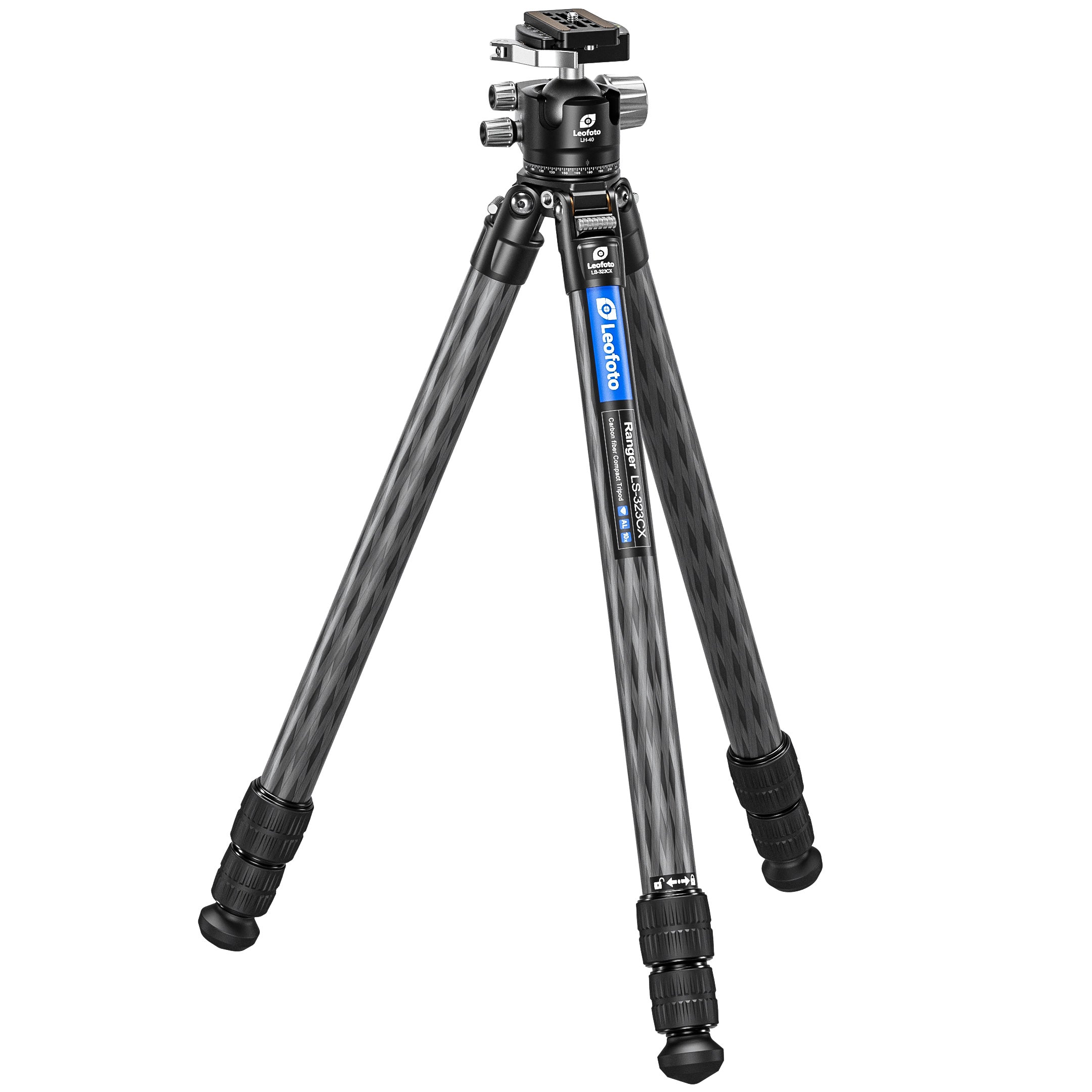 Leofoto LS-323C X Version Ranger Series Tripod + Ballhead Set