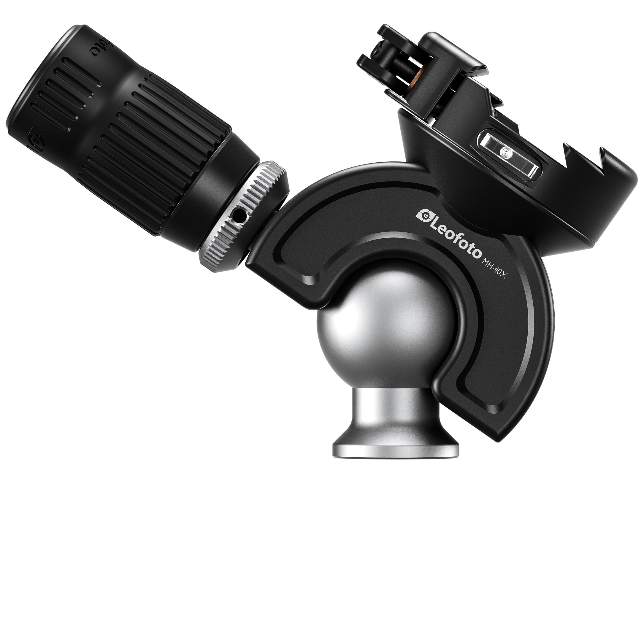 Leofoto MH-X Full Dynamic Ball Head /w Handlebar Control for SA-X Series Tripods | Rosette and 3/8'' Mounting | Arca+Picatinny Compatible