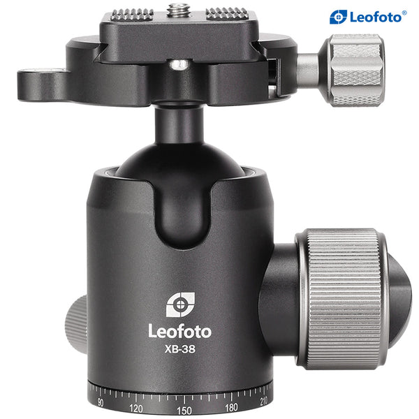 Leofoto XB-38 Ball Head With BPL-50 Quick Release Plate | Arca Compati